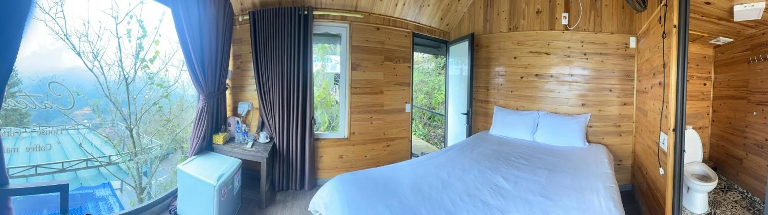 Natural landscape, Bed in Catcat Garden House