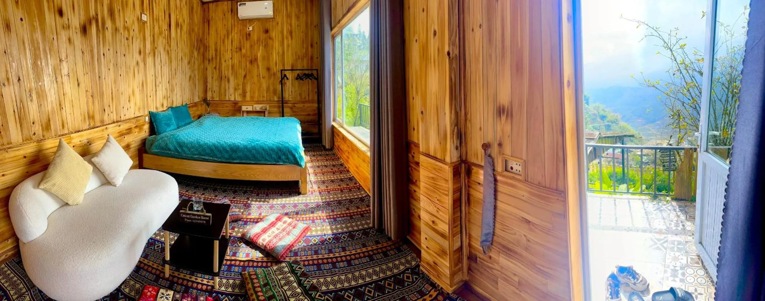Natural landscape, Bed in Catcat Garden House