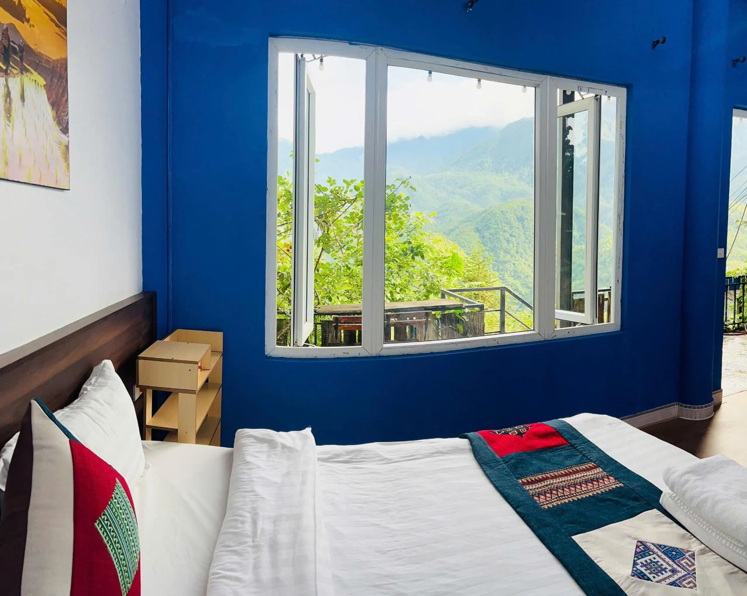 View (from property/room), Bed in Catcat Garden House