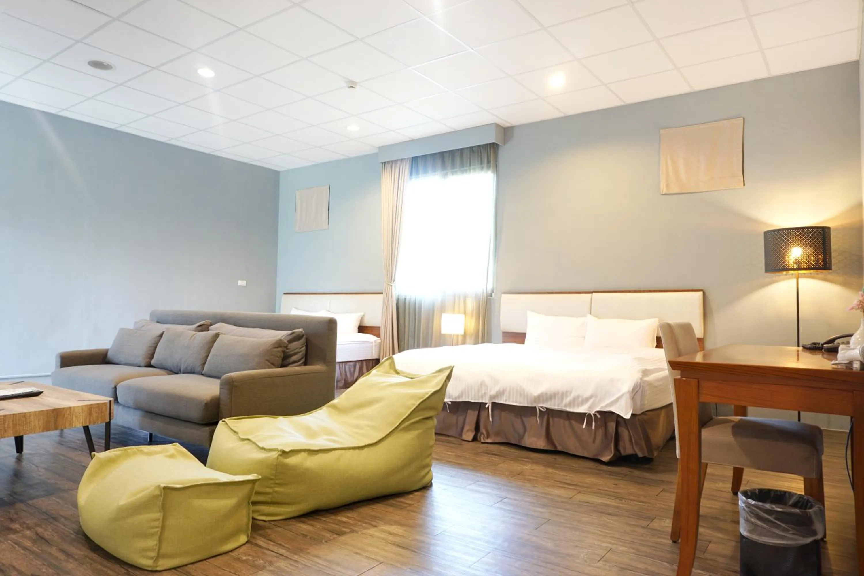 Bed in NCNU Campus Inn暨大行旅