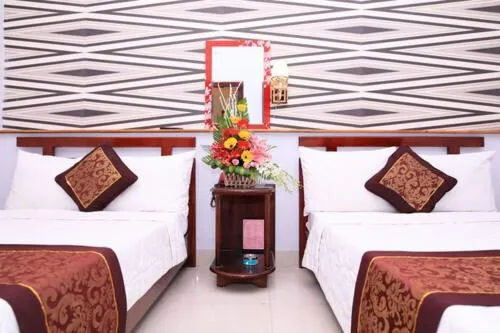 Bed in Cong Thuong Hotel