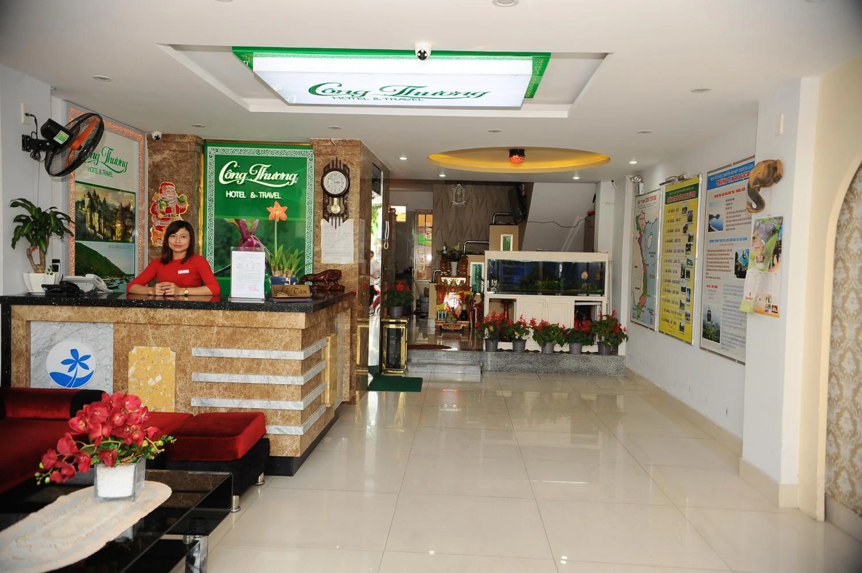 Staff in Cong Thuong Hotel