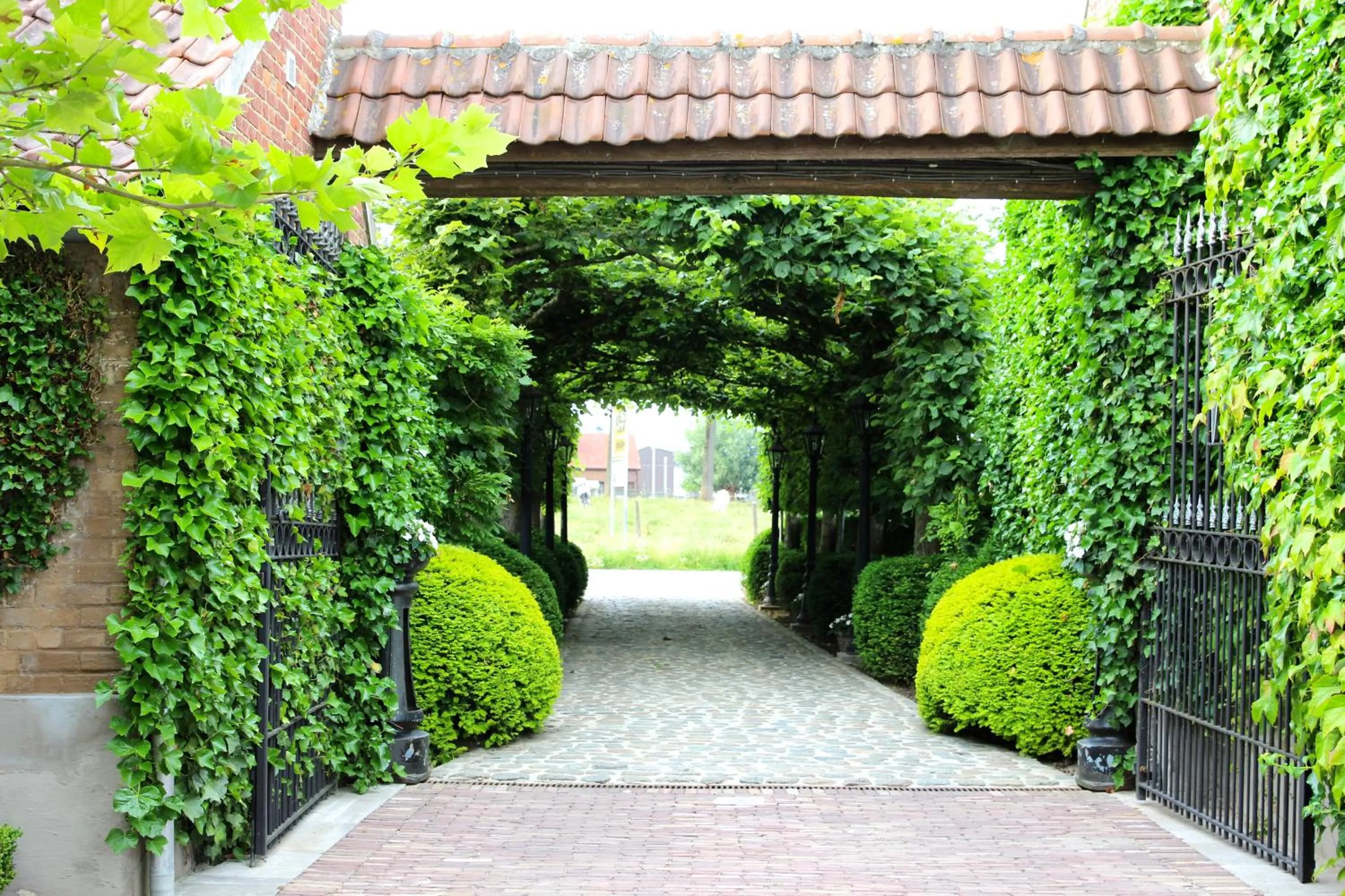 Facade/entrance in B&B Hof te Spieringen