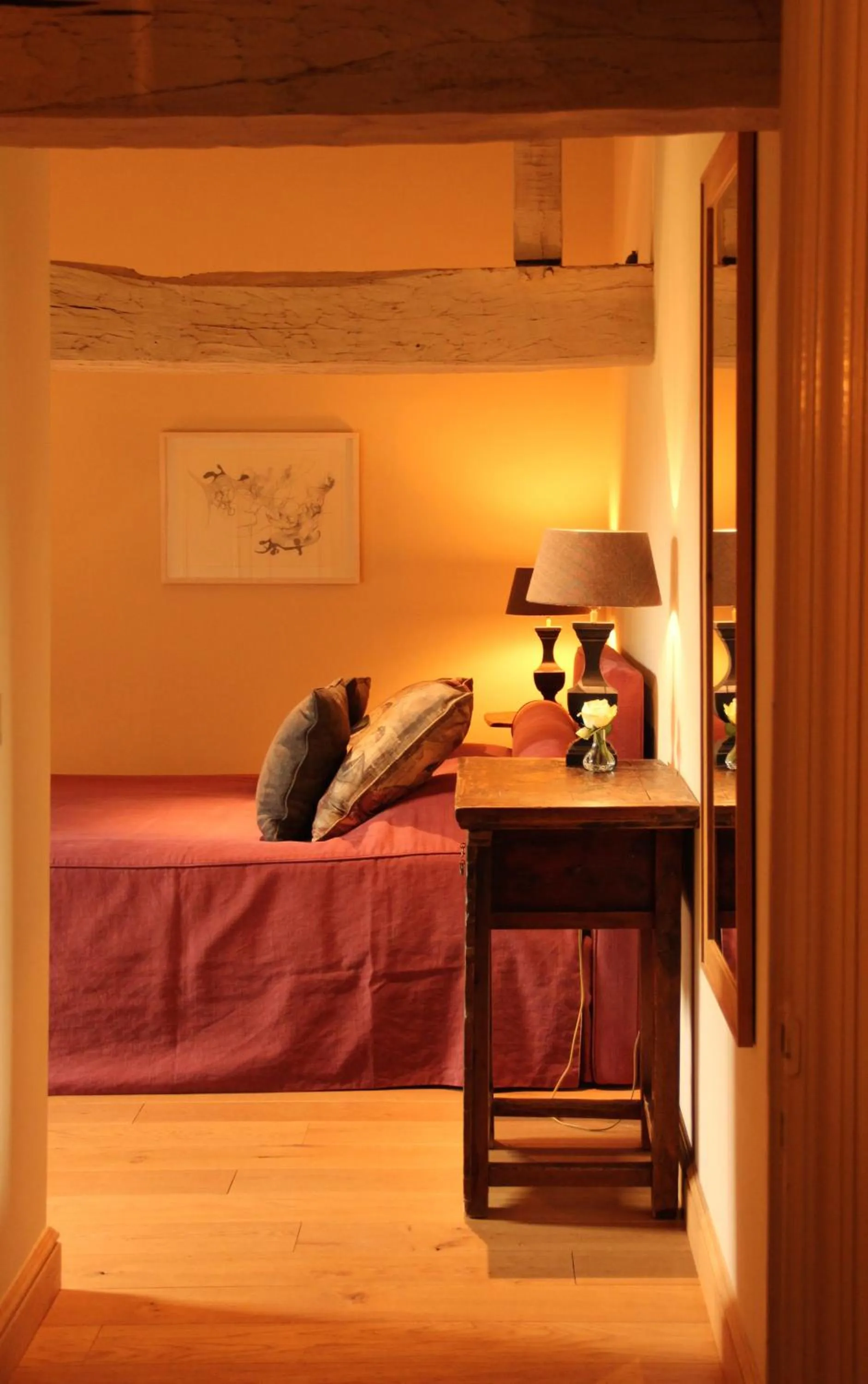 Decorative detail, Bed in B&B Hof te Spieringen