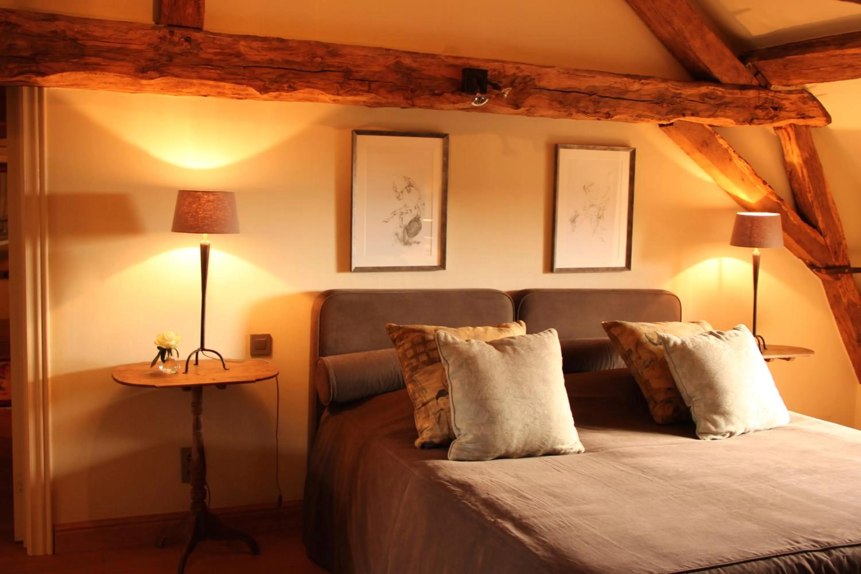 Decorative detail, Bed in B&B Hof te Spieringen