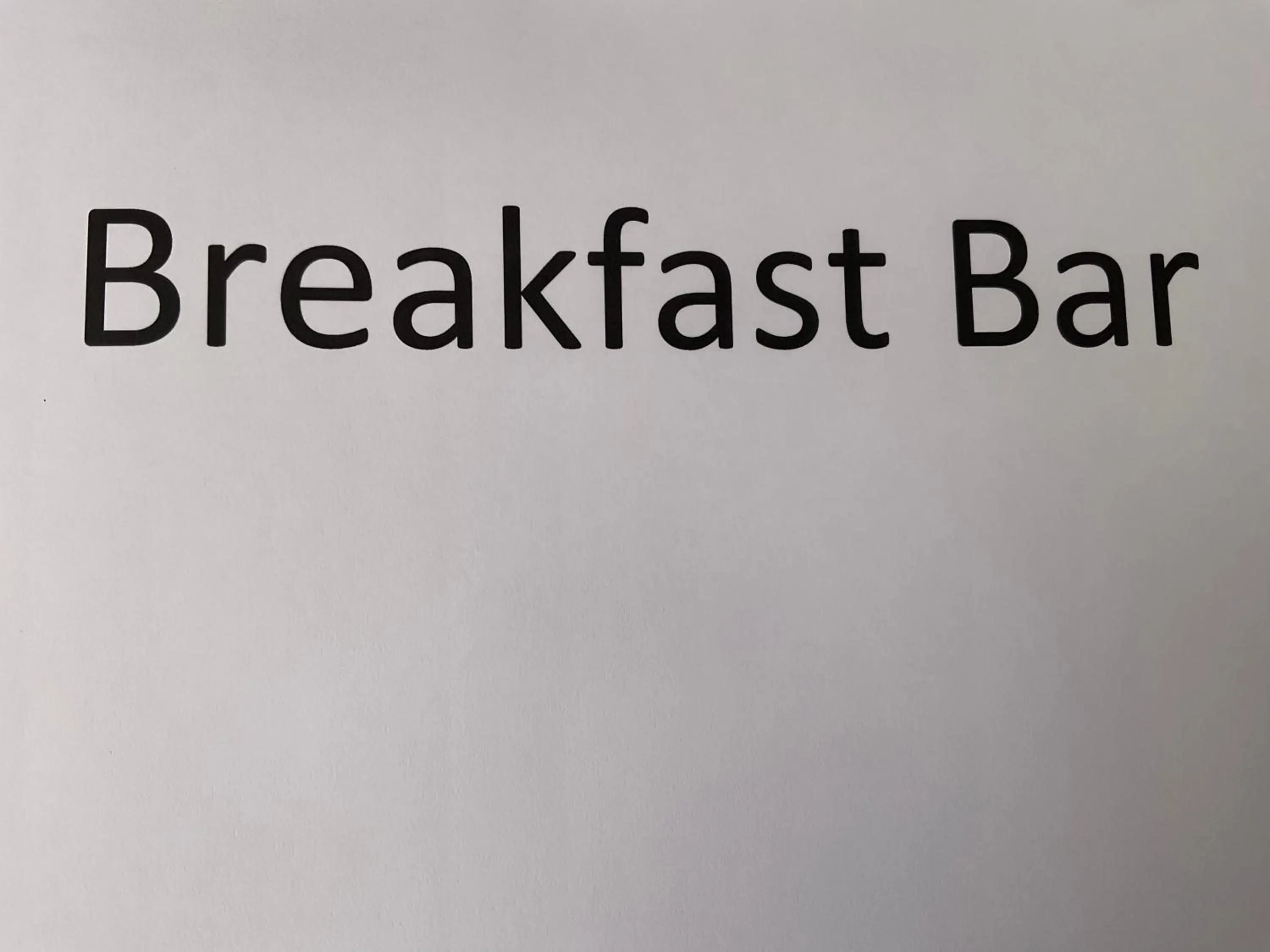 Breakfast in Argyle Accommodation