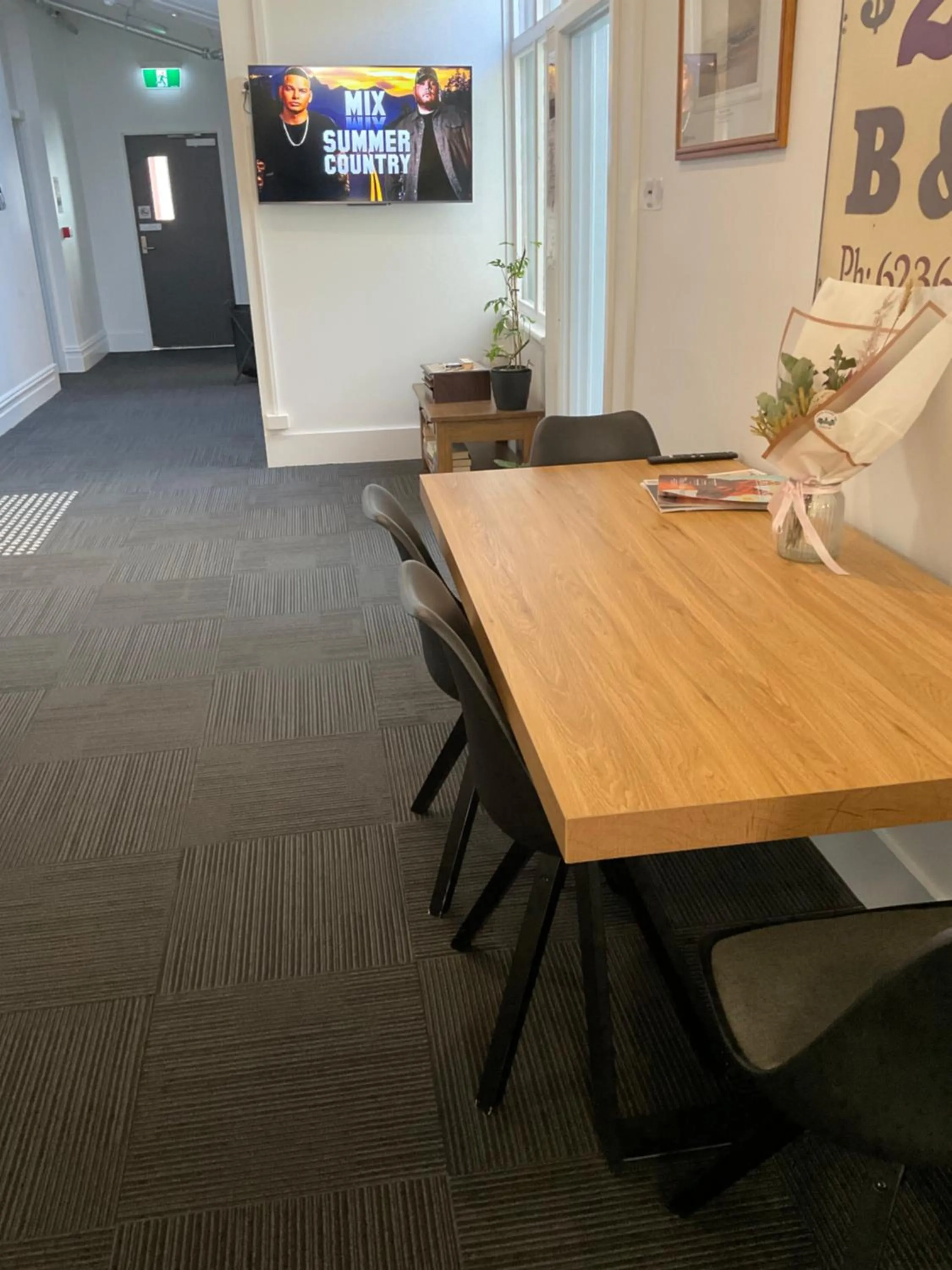 Dining area in Argyle Accommodation