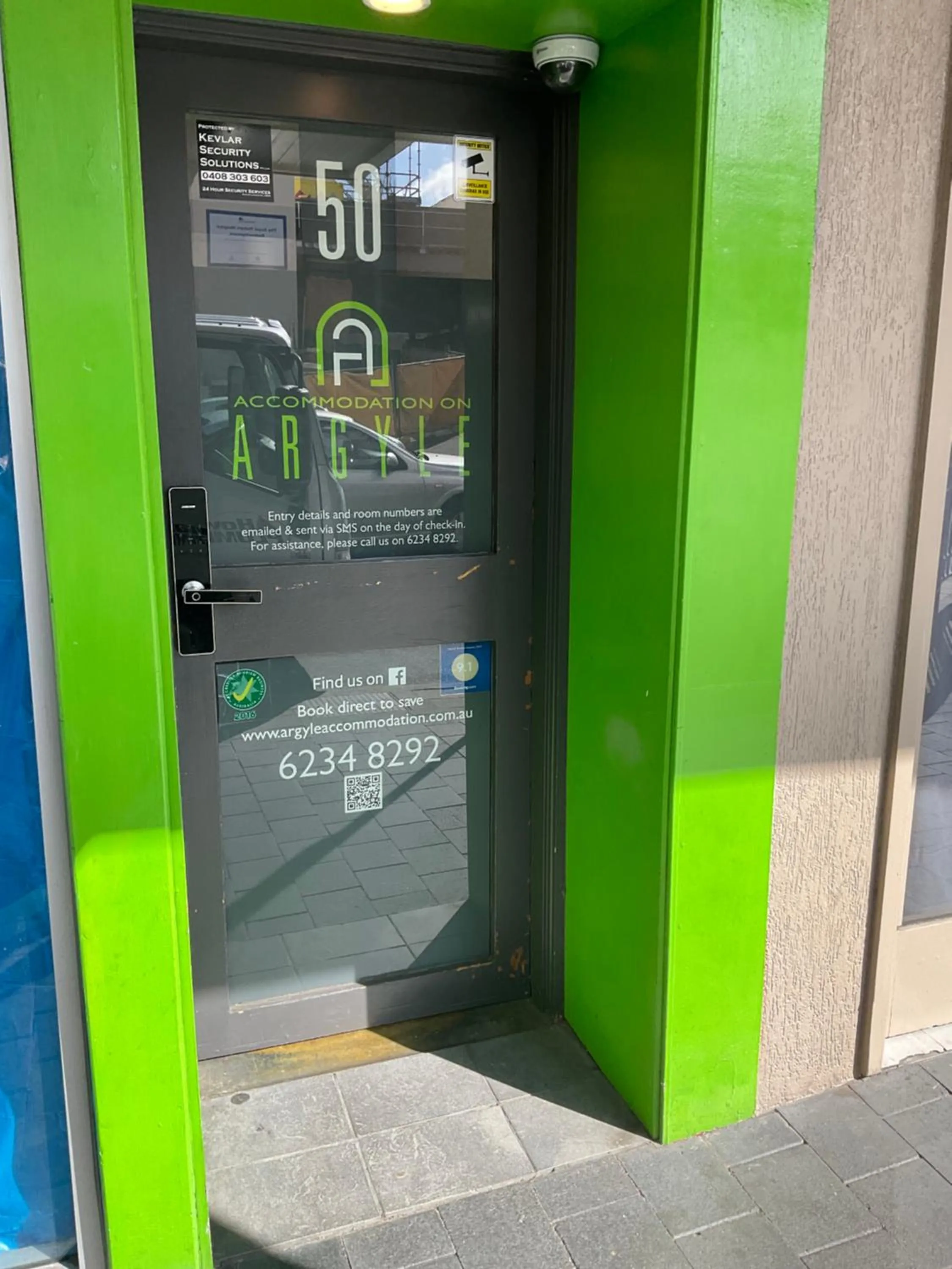 Property building in Argyle Accommodation