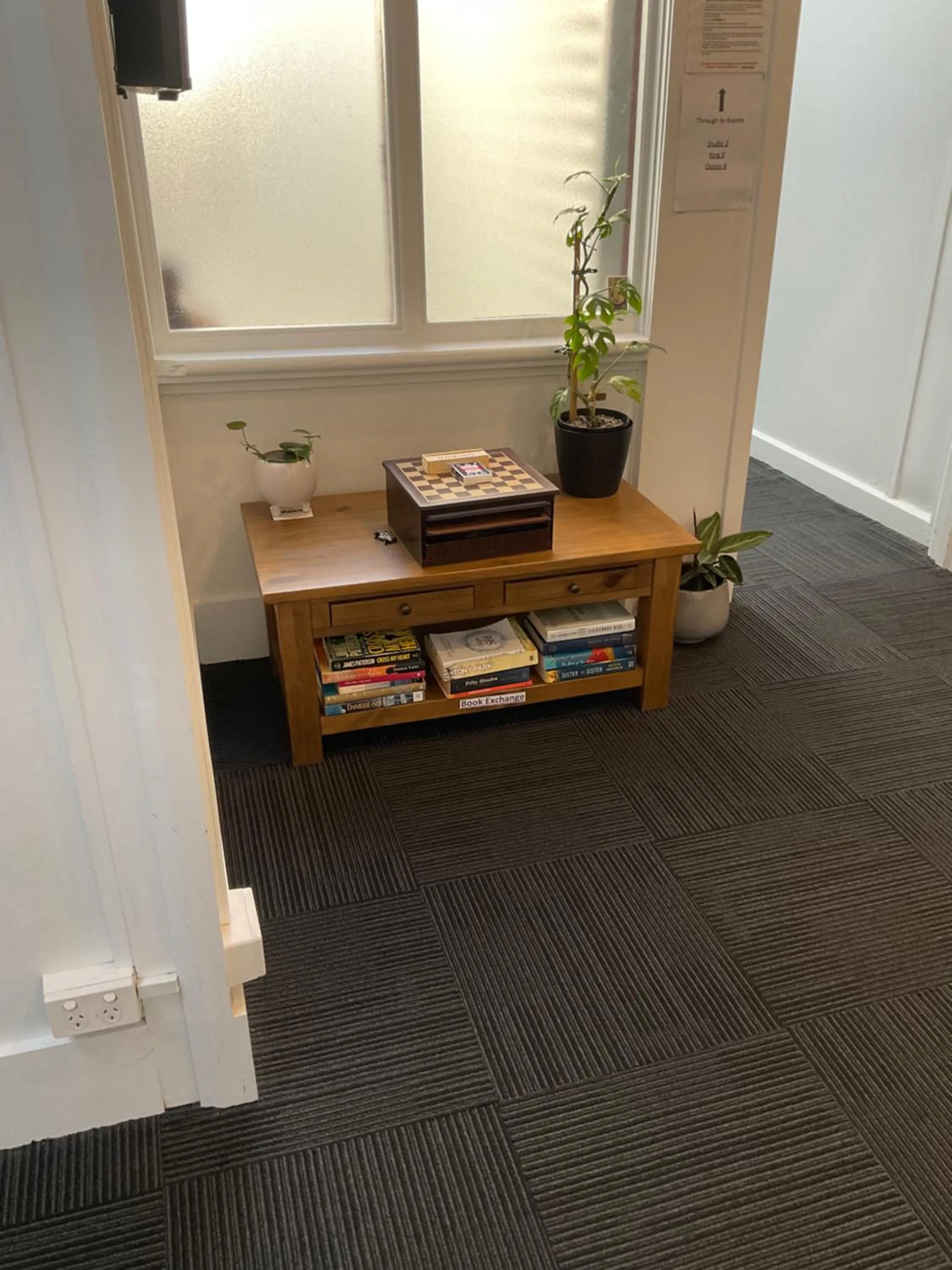 Seating area in Argyle Accommodation