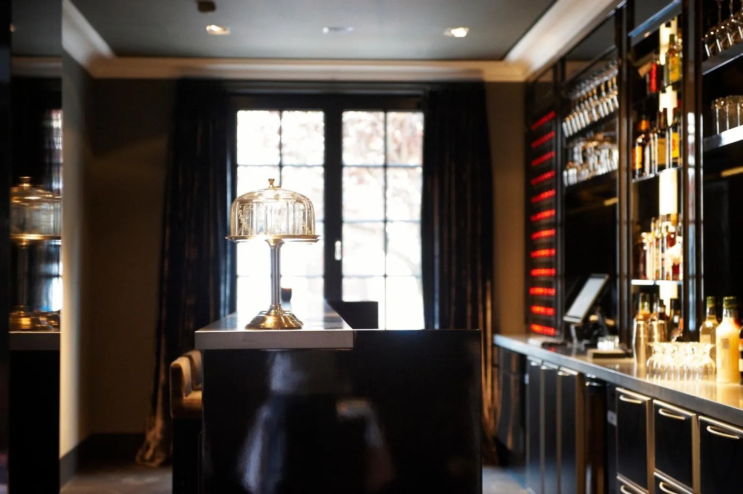 Lounge or bar in Hotel Odette en Ville