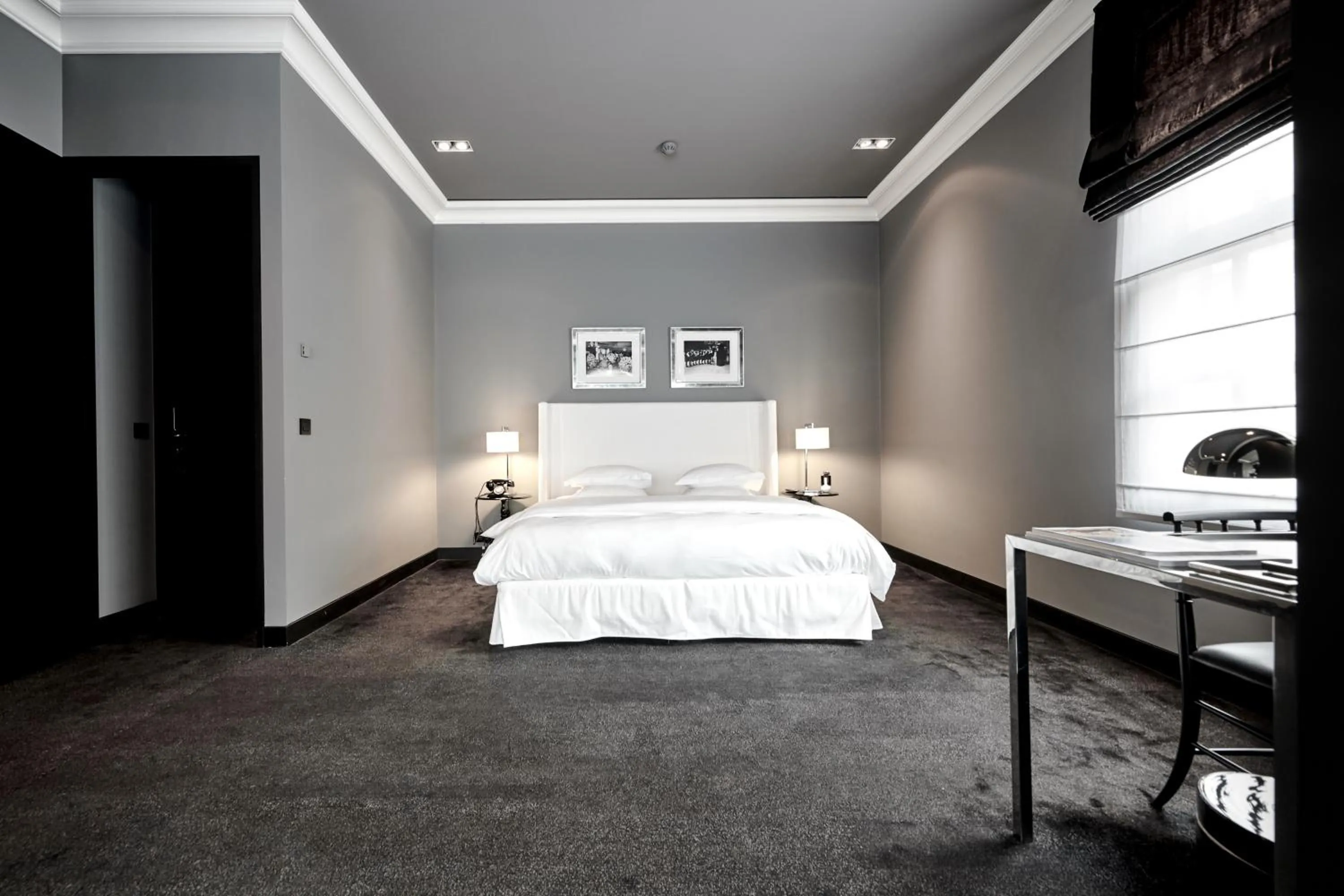 Bed in Hotel Odette en Ville