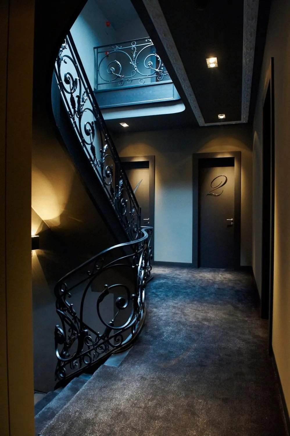 Decorative detail in Hotel Odette en Ville