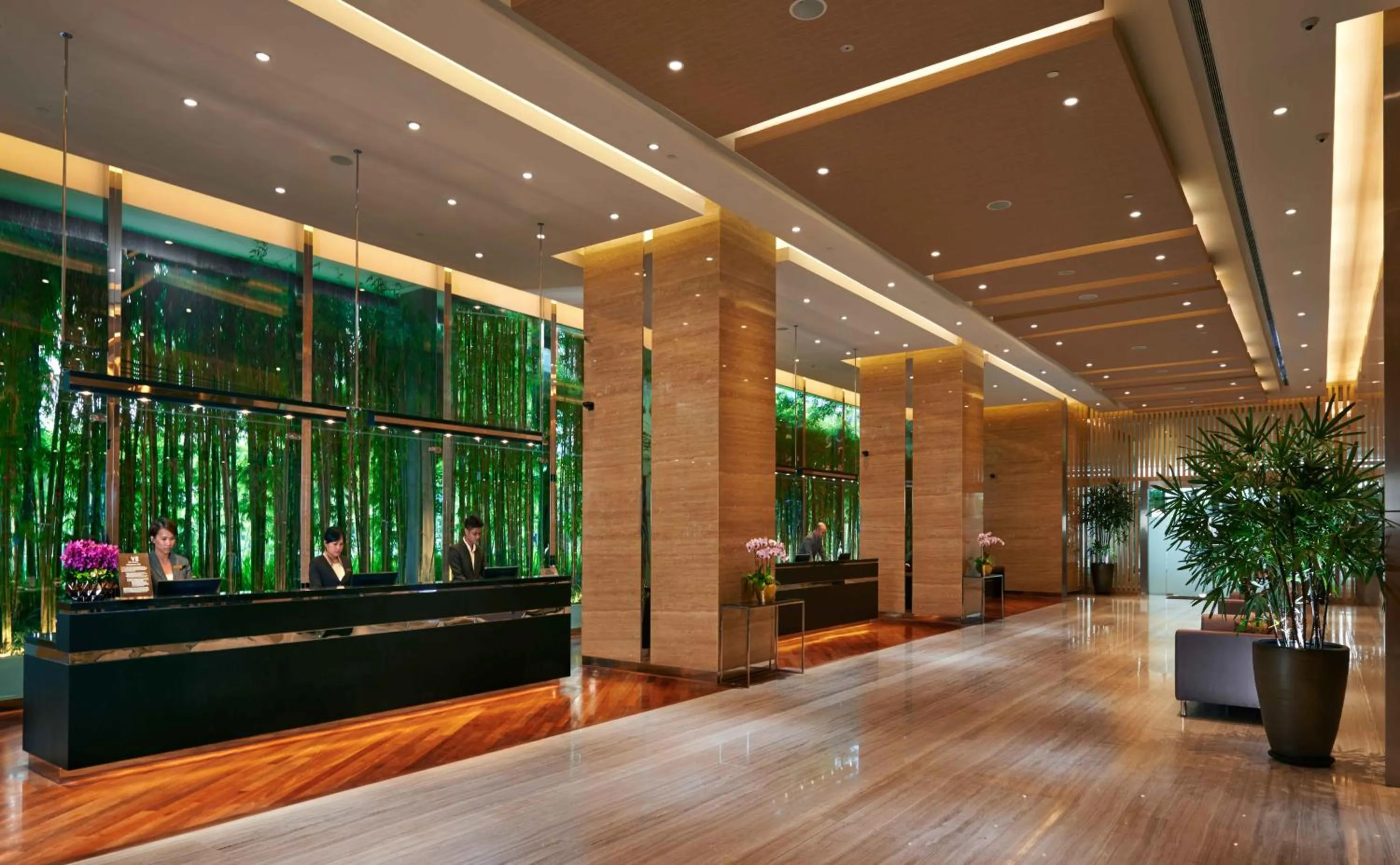 Lobby or reception in VE Hotel & Residence