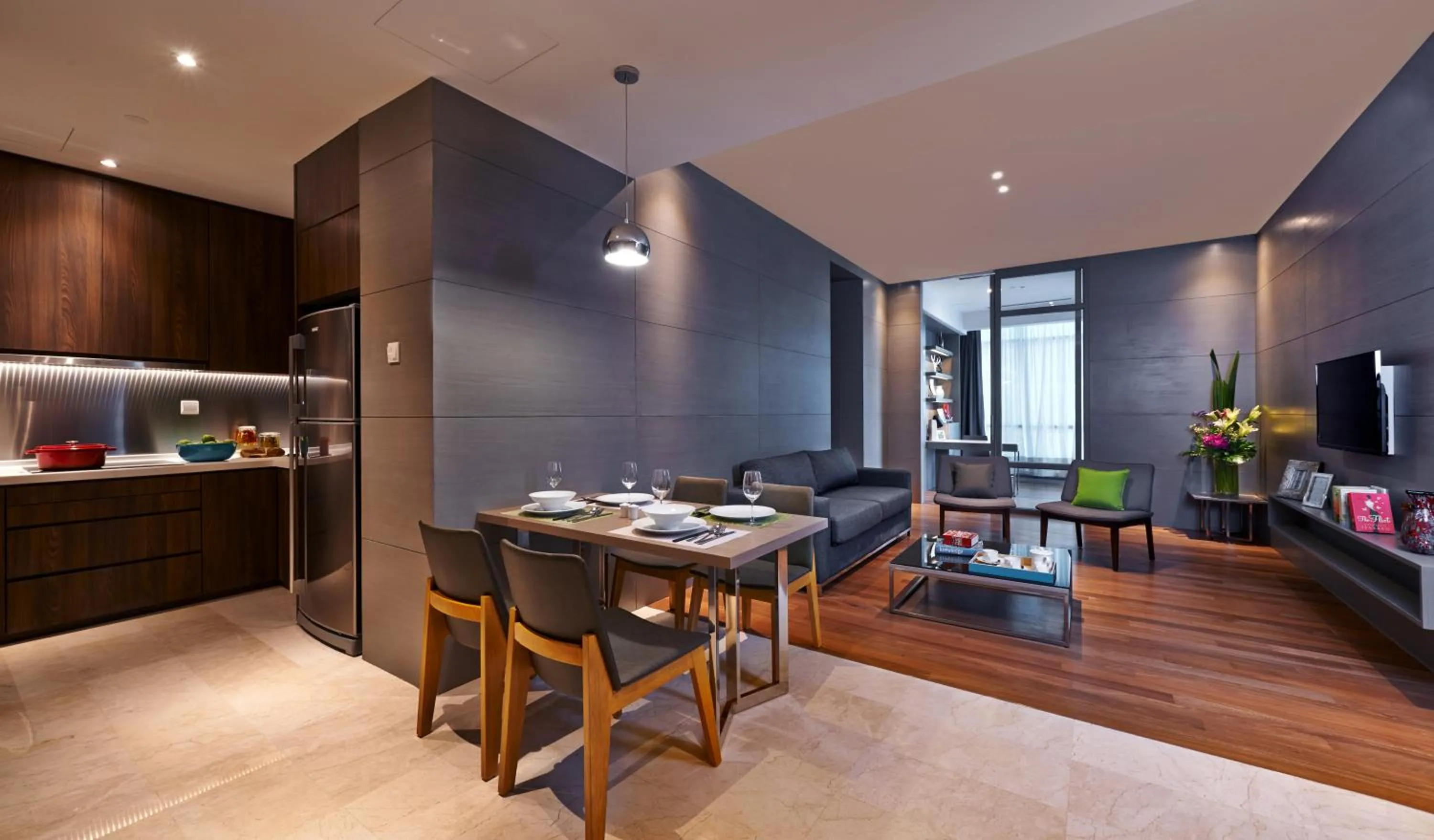 Living room in VE Hotel & Residence