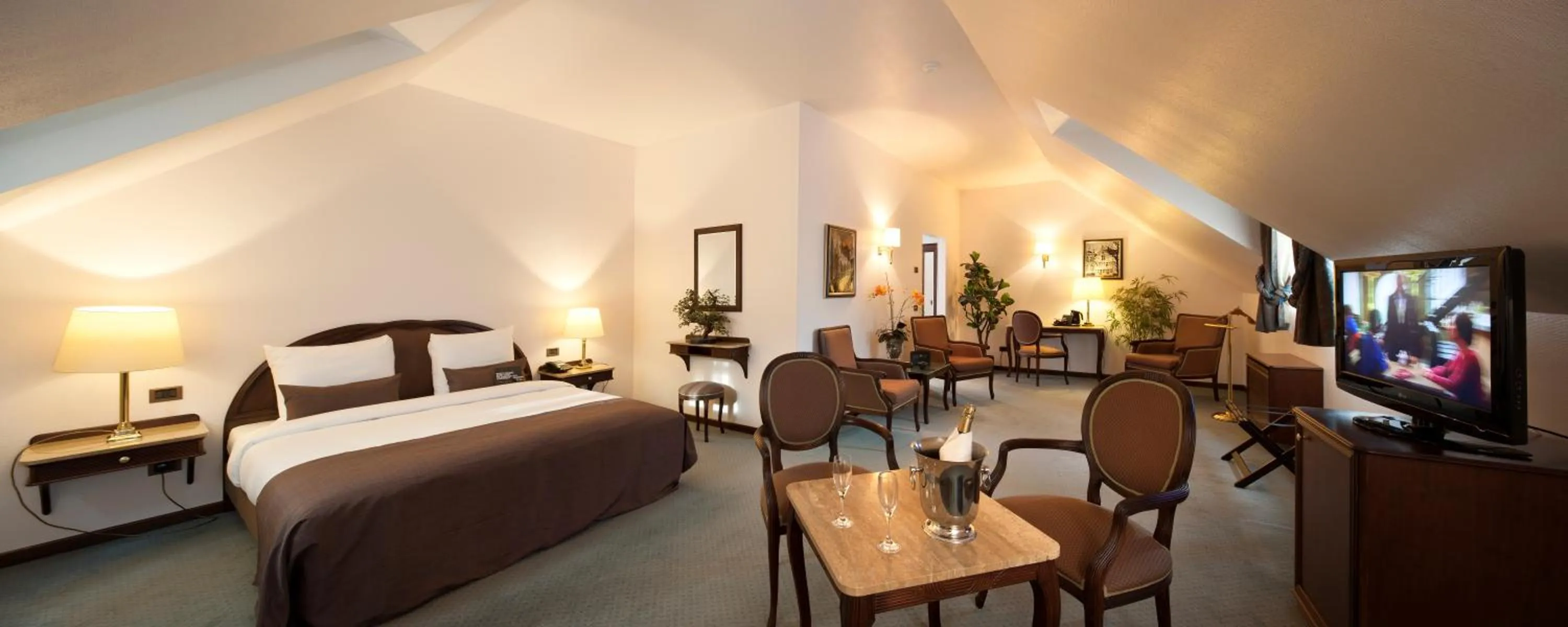 TV and multimedia, Bed in Hotel Kasteel Solhof