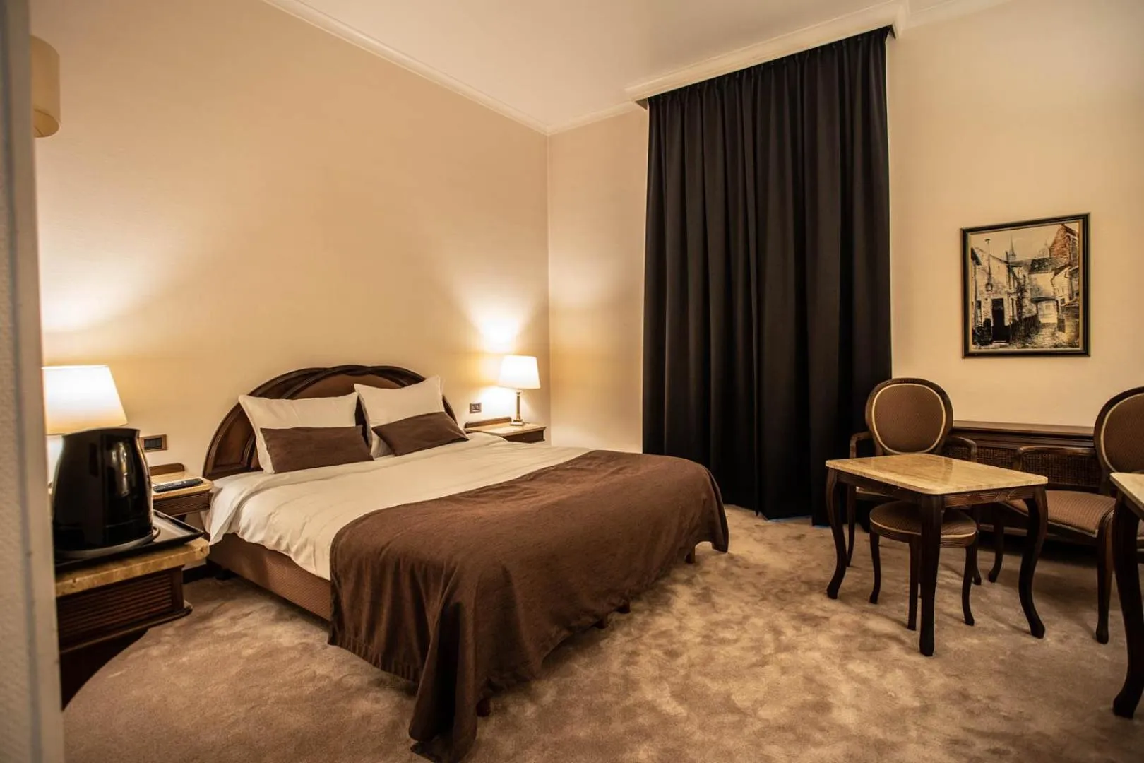 Bed in Hotel Kasteel Solhof