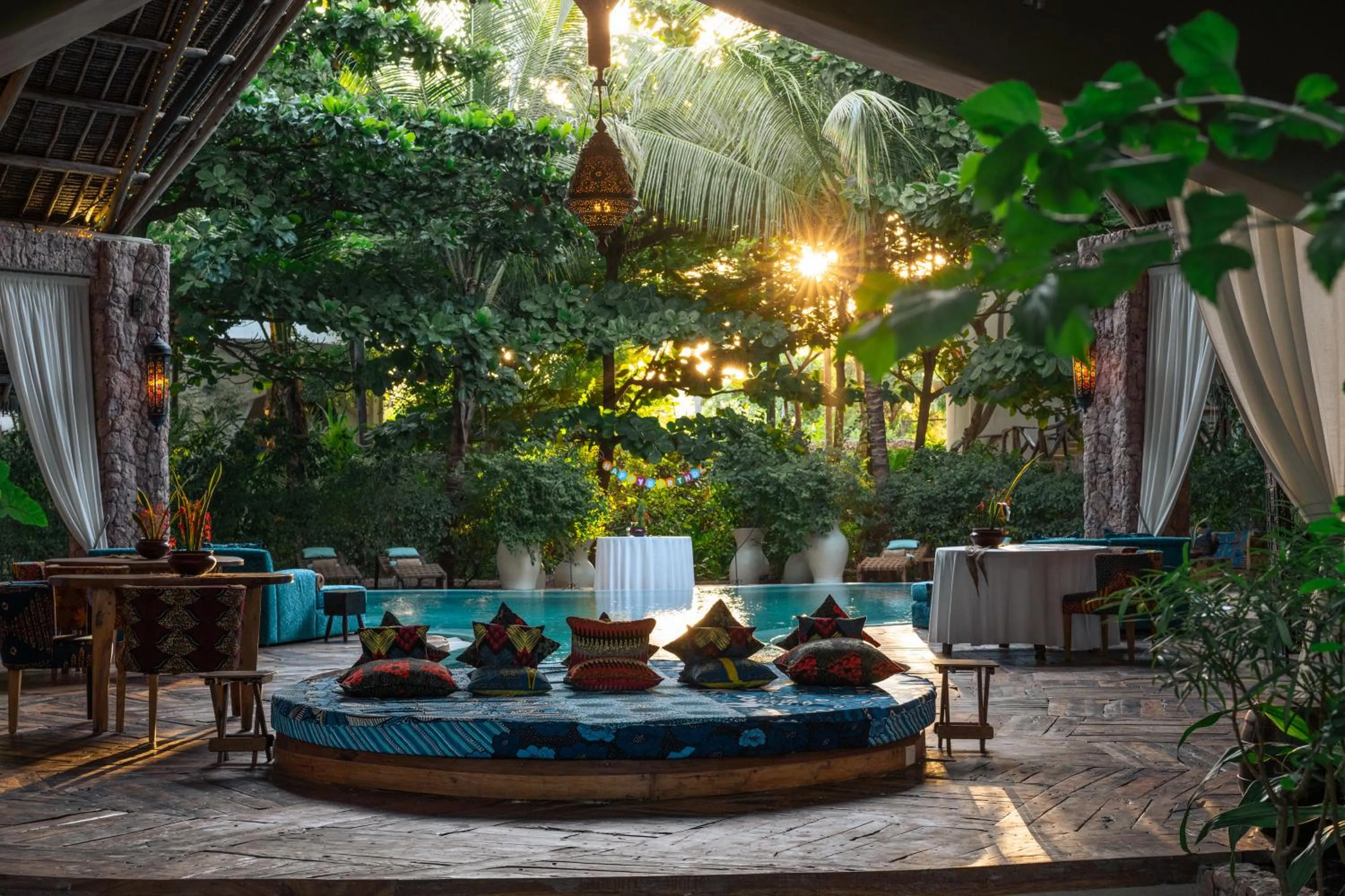 Restaurant/places to eat in Xanadu Luxury Villas & Retreat Zanzibar