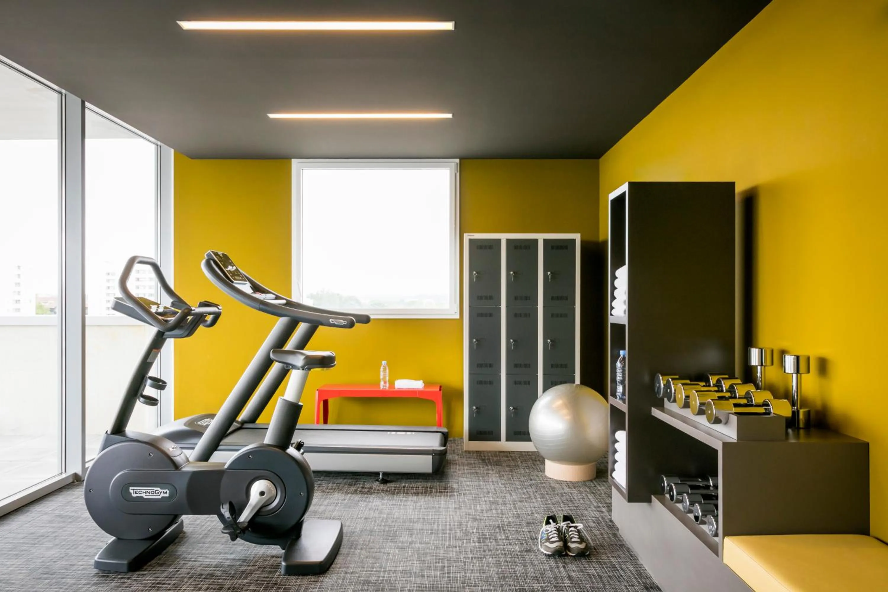 Fitness centre/facilities in OKKO Hotels Bayonne Centre