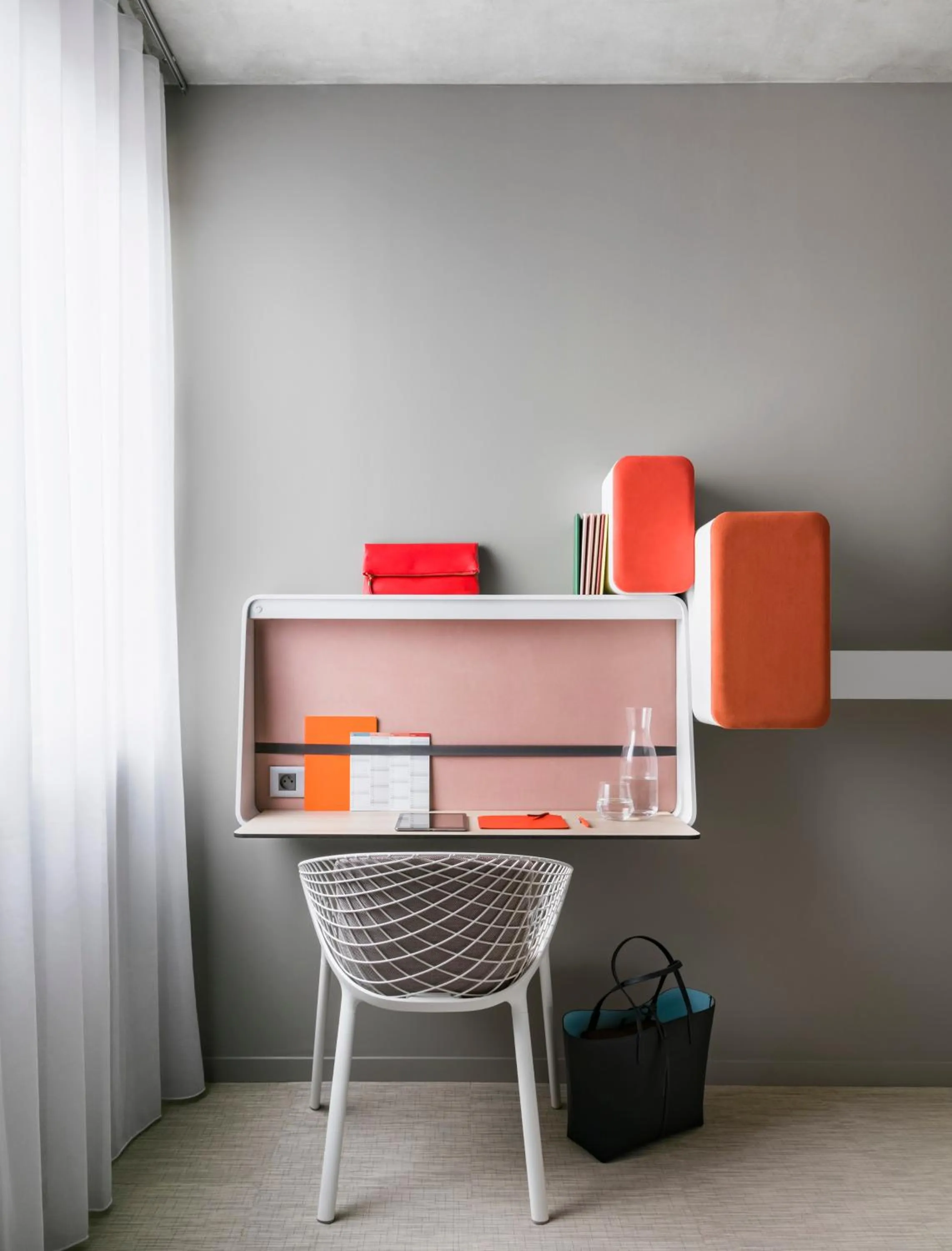 Bedroom in OKKO Hotels Bayonne Centre