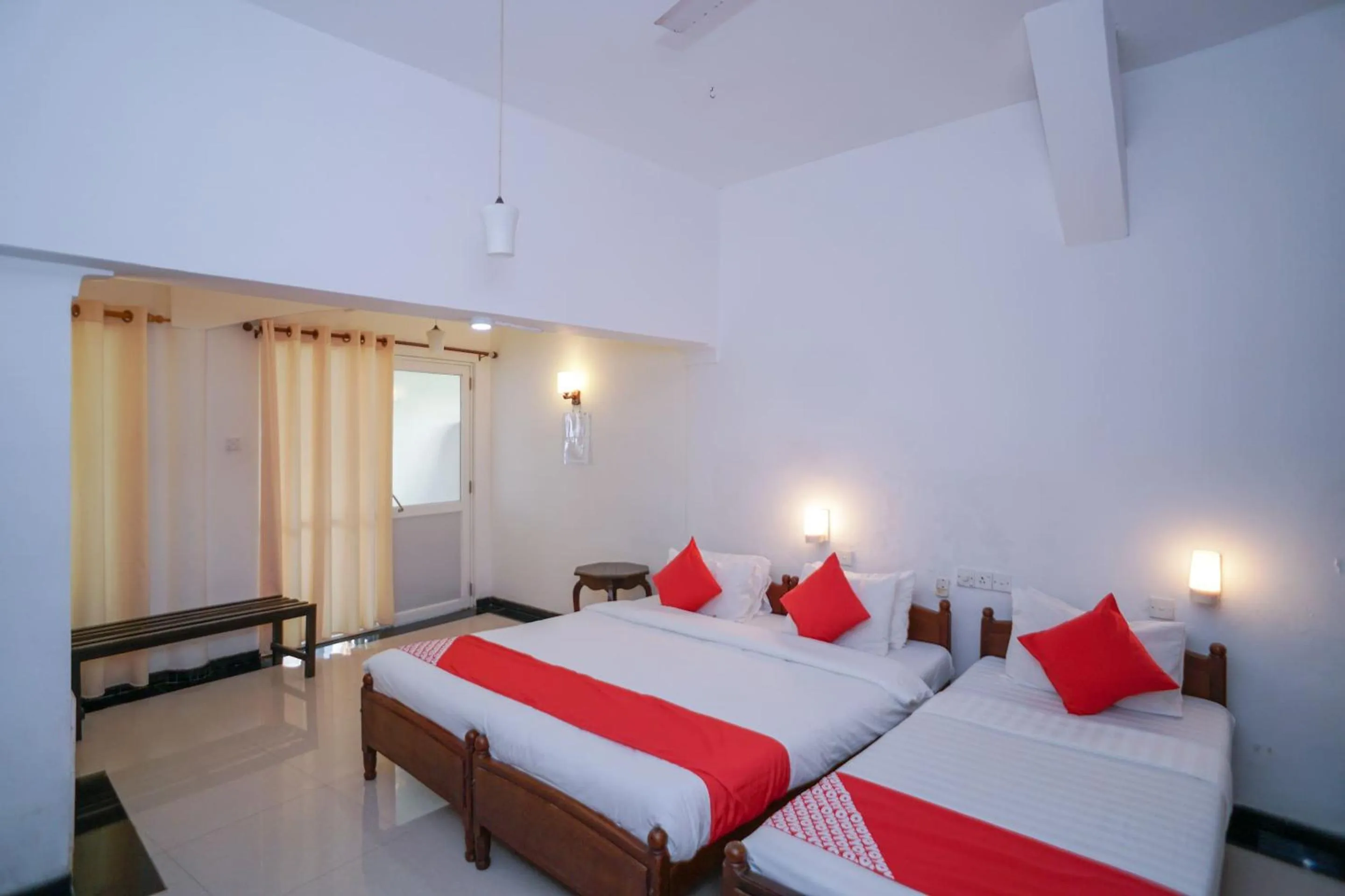 Bedroom, Bed in Sea view Beach Resort