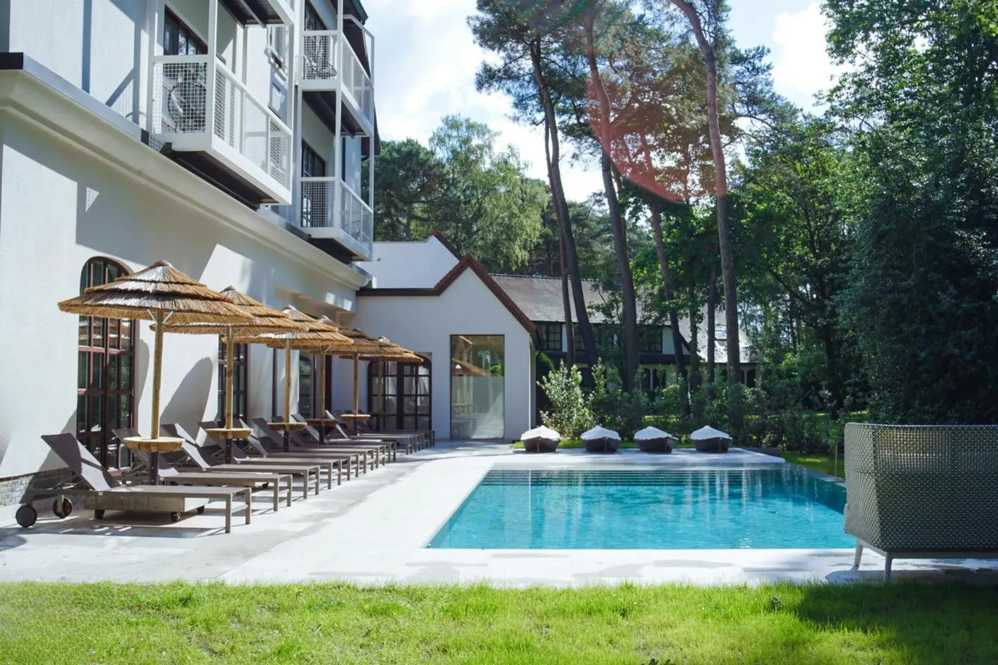 Swimming pool in Corsendonk Hooge Heyde Swimming pool in Corsendonk Hooge Heyde