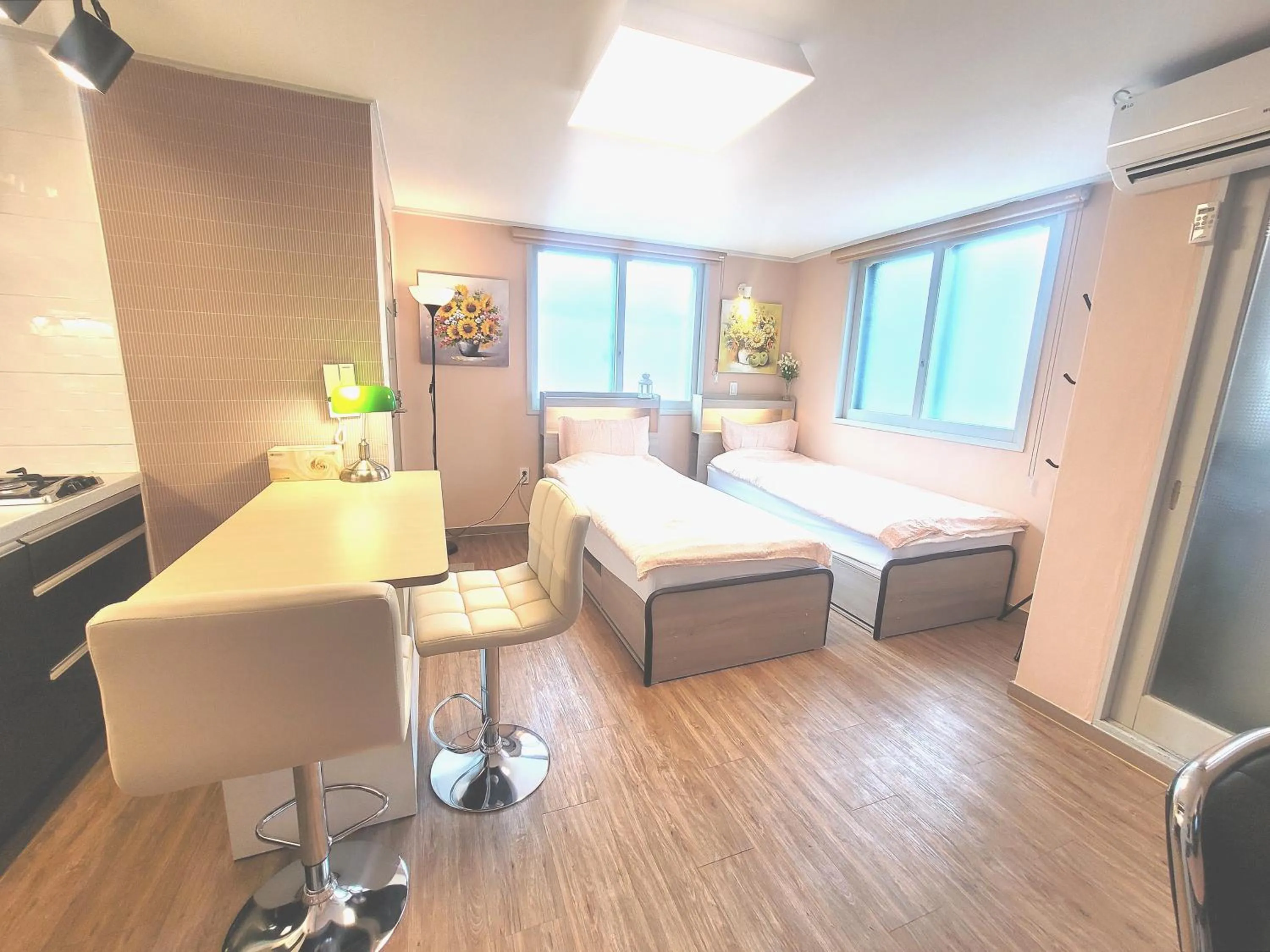 Bed in Forêt Guest House Gangnam