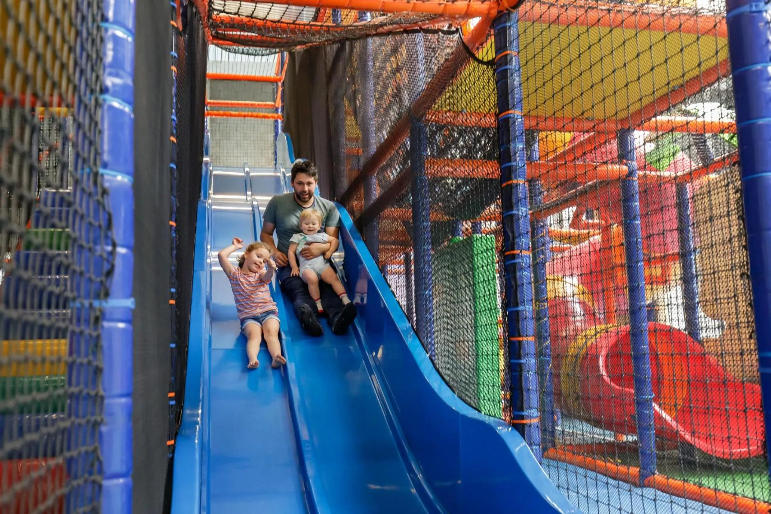 Children play ground in Sunparks Kempense Meren