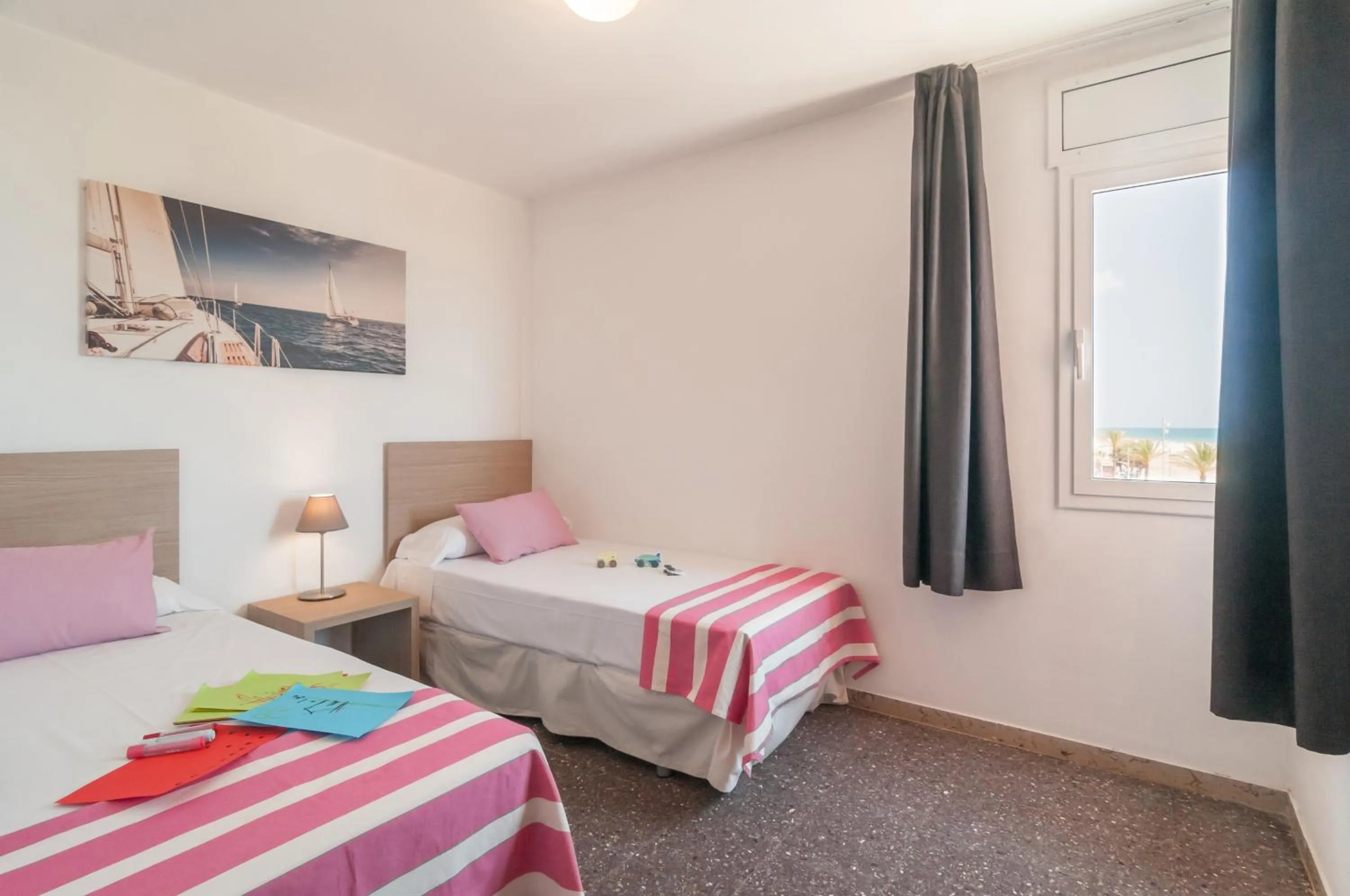 Bedroom, Bed in Pierre & Vacances Comarruga