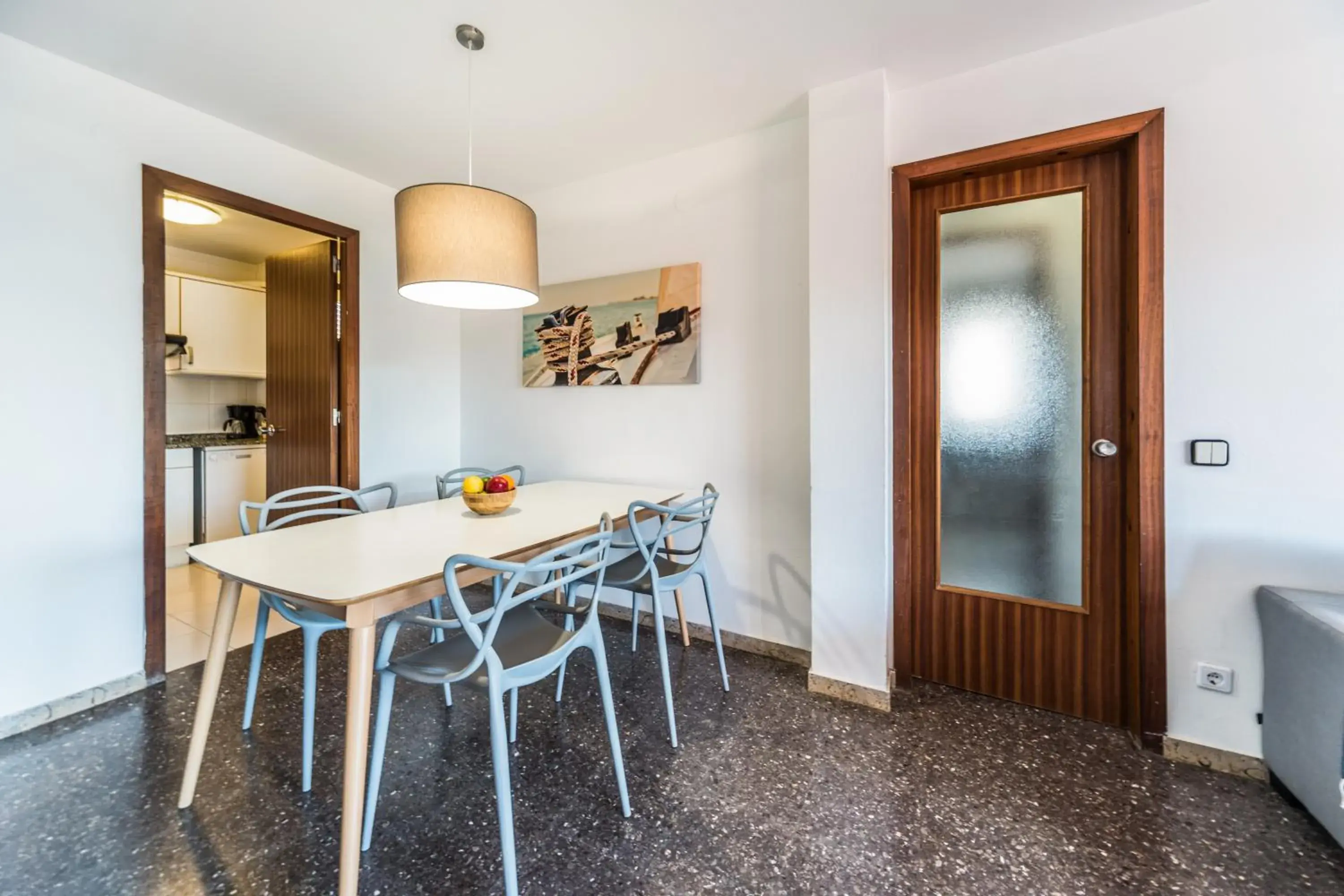 Living room in Pierre & Vacances Comarruga Living room in Pierre & Vacances Comarruga