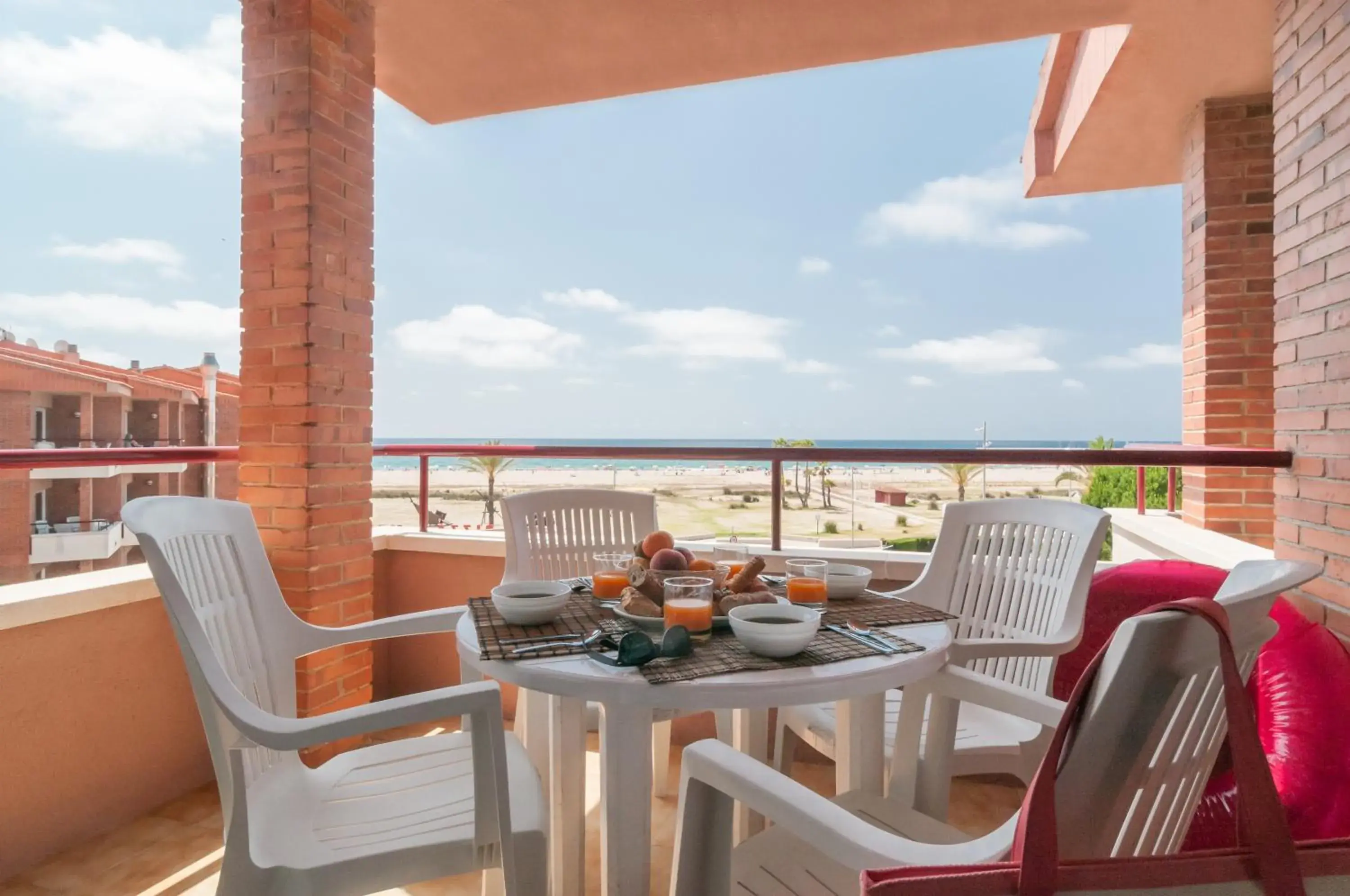 Balcony/Terrace in Pierre & Vacances Comarruga Balcony/Terrace in Pierre & Vacances Comarruga