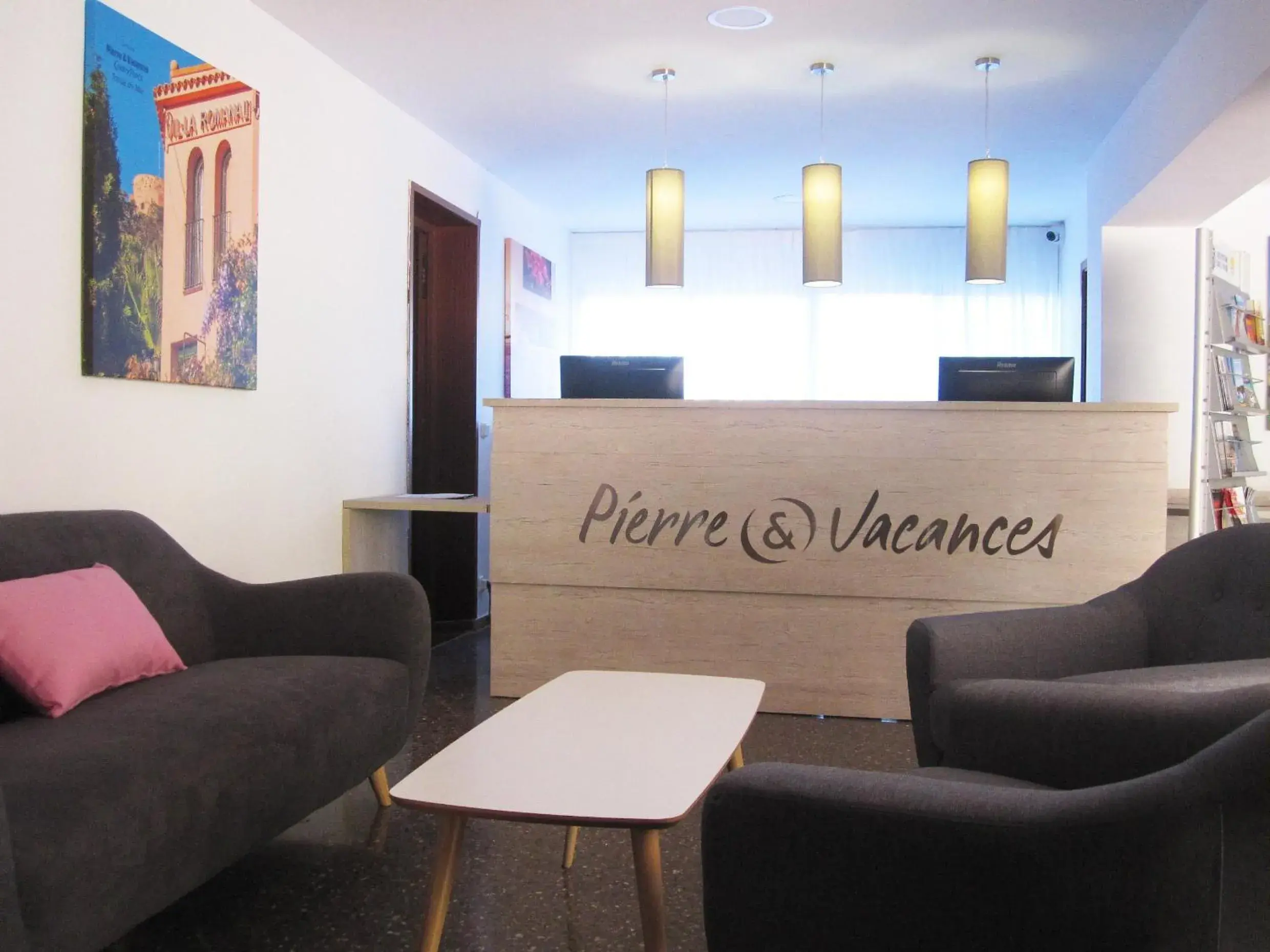 Lobby or reception in Pierre & Vacances Comarruga Lobby or reception in Pierre & Vacances Comarruga