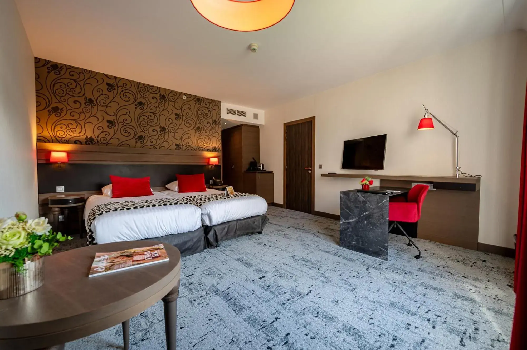 Twin Room in Van Der Valk Sélys Liège Hotel & Spa Twin Room in Van Der Valk Sélys Liège Hotel & Spa