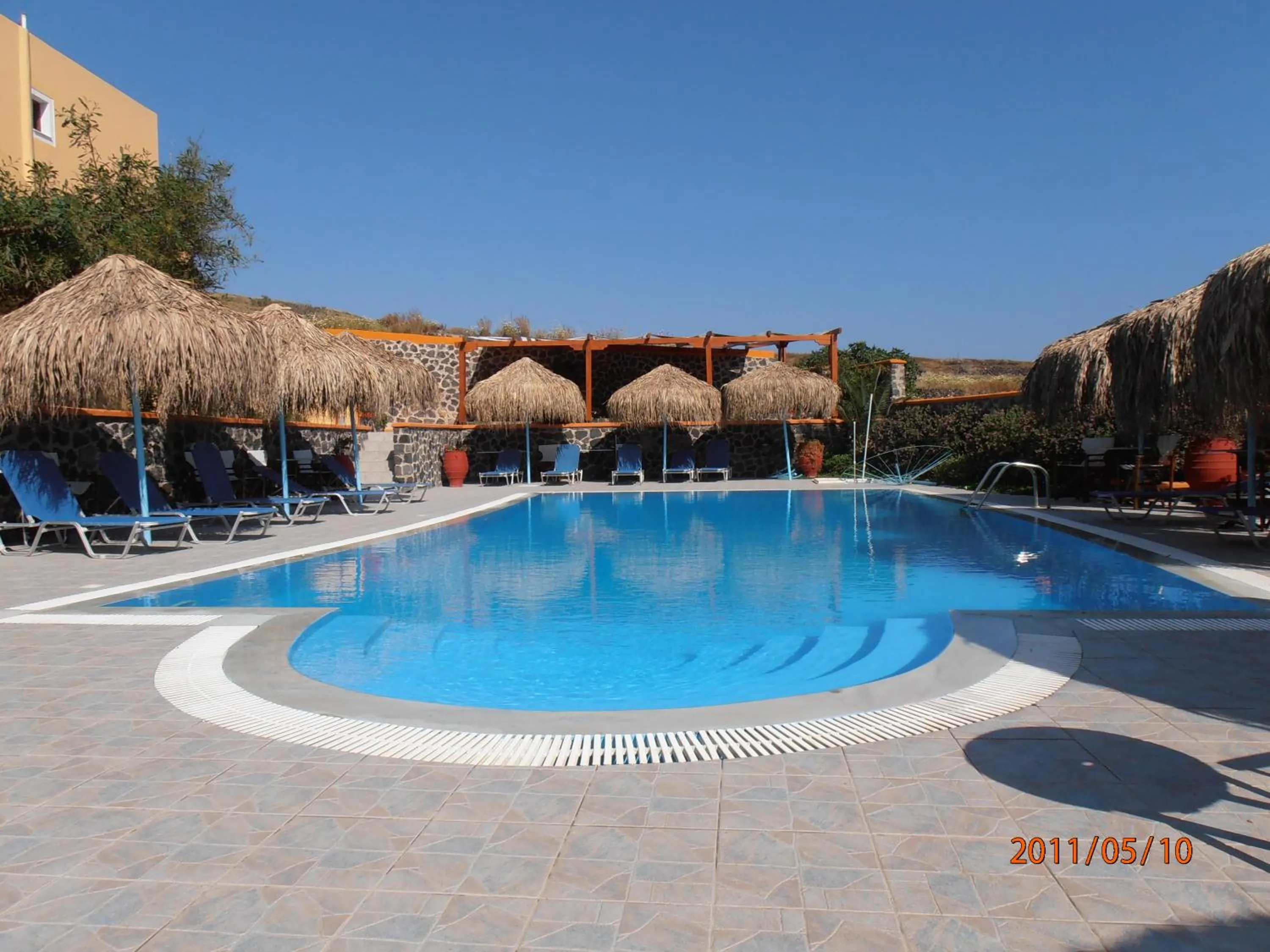 Swimming pool in Soulis Hotel