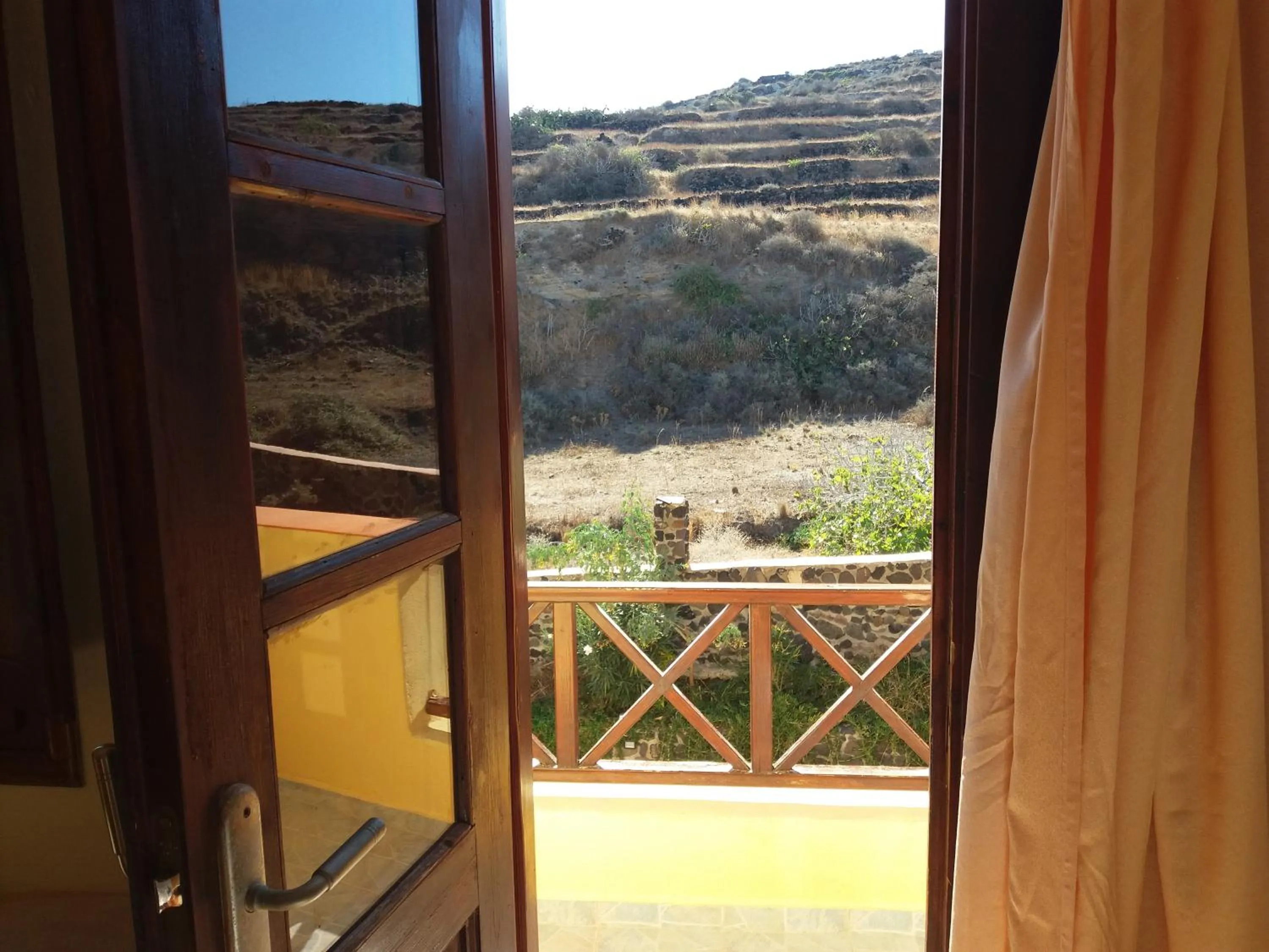 Garden view in Soulis Hotel