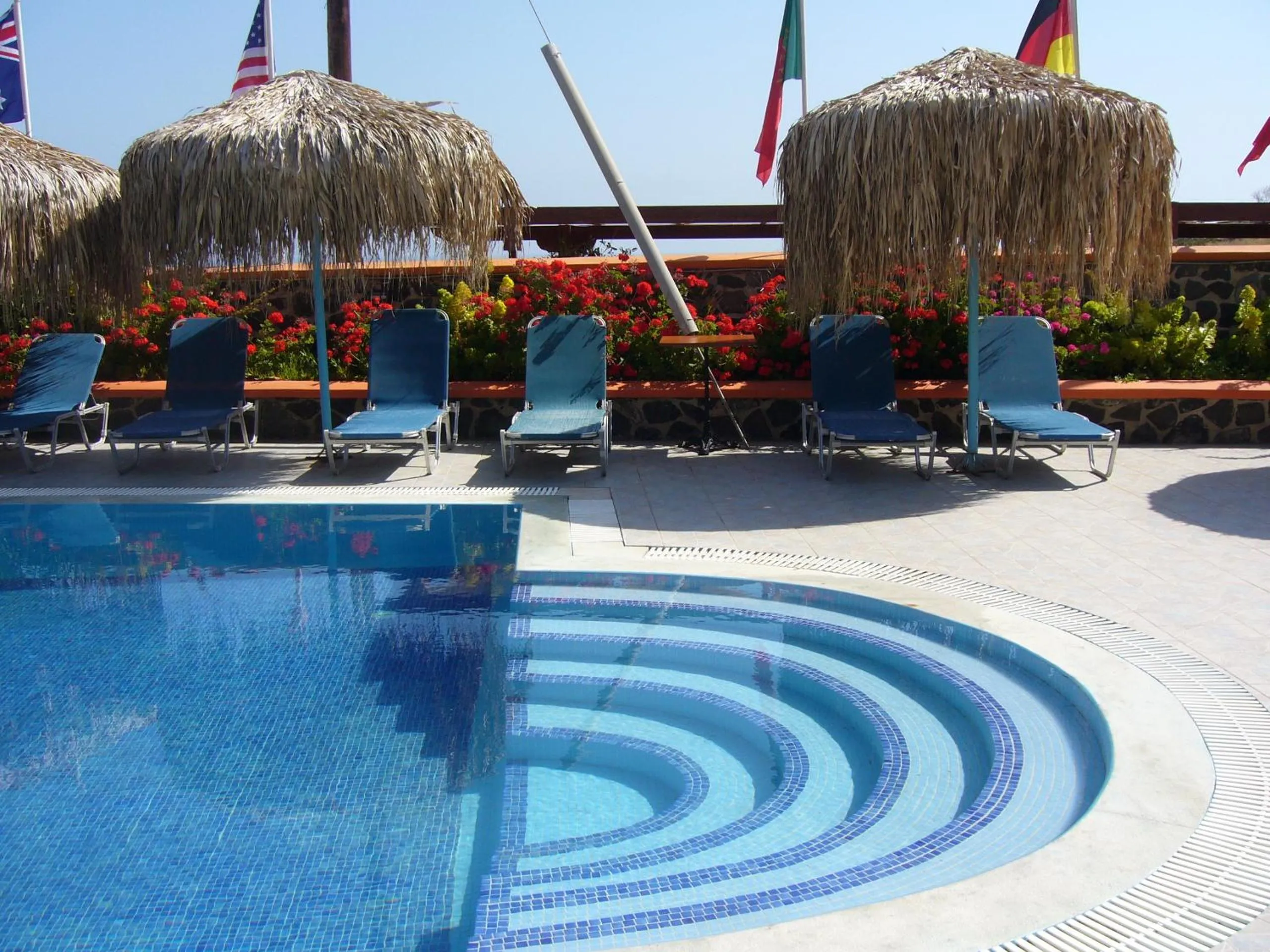 Swimming pool in Soulis Hotel