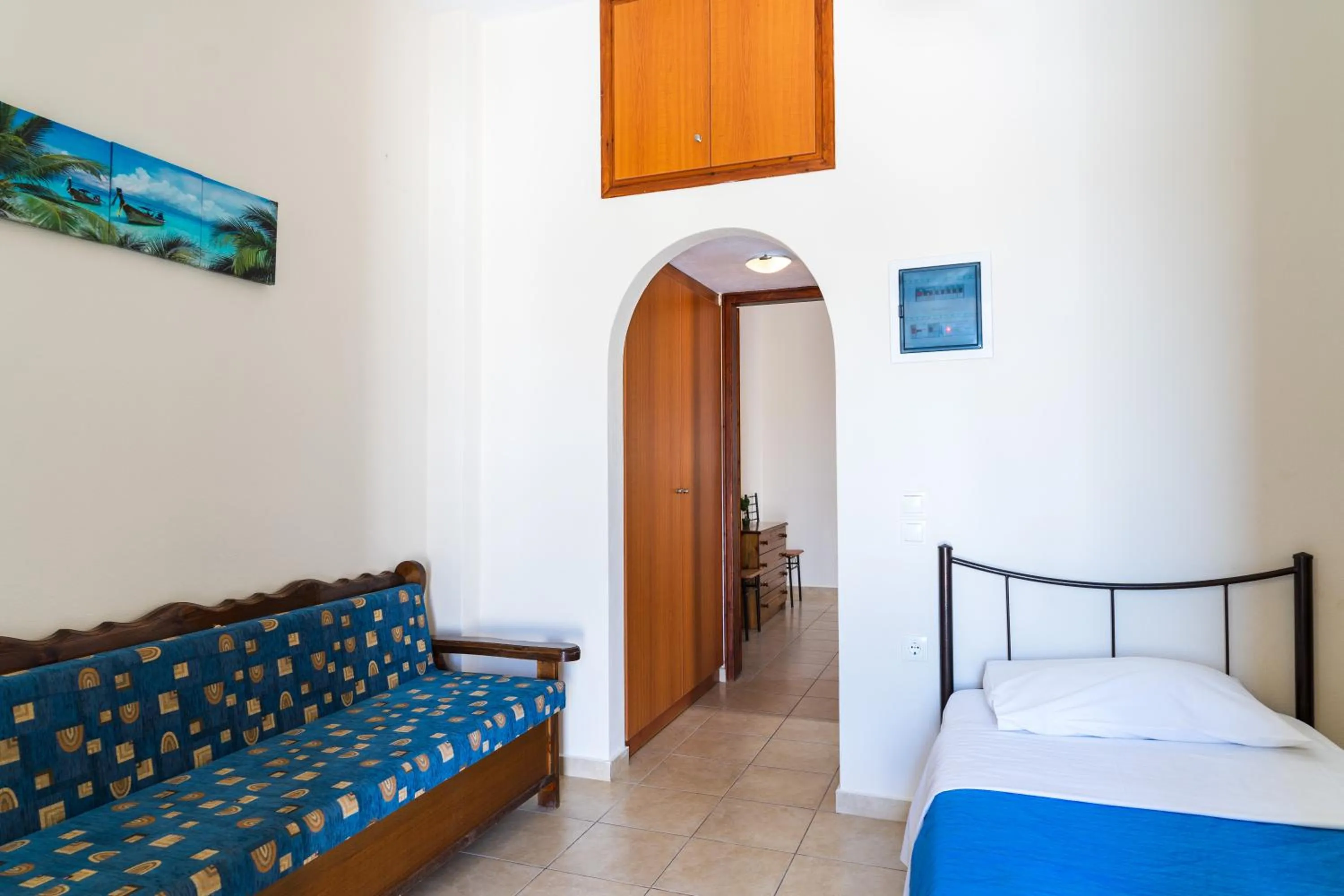 Photo of the whole room, Bed in Soulis Hotel