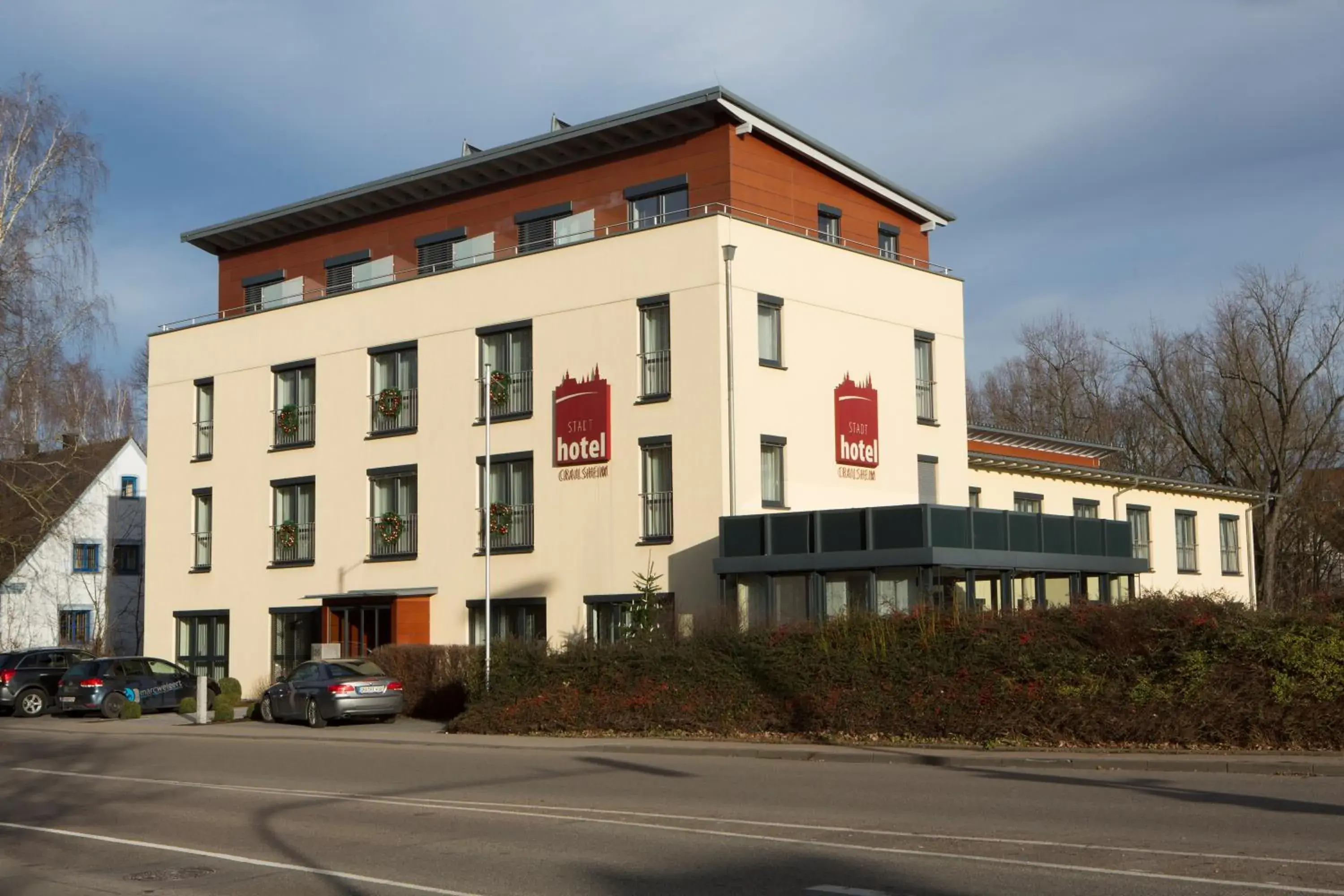 Property building in Stadthotel Crailsheim Property building in Stadthotel Crailsheim