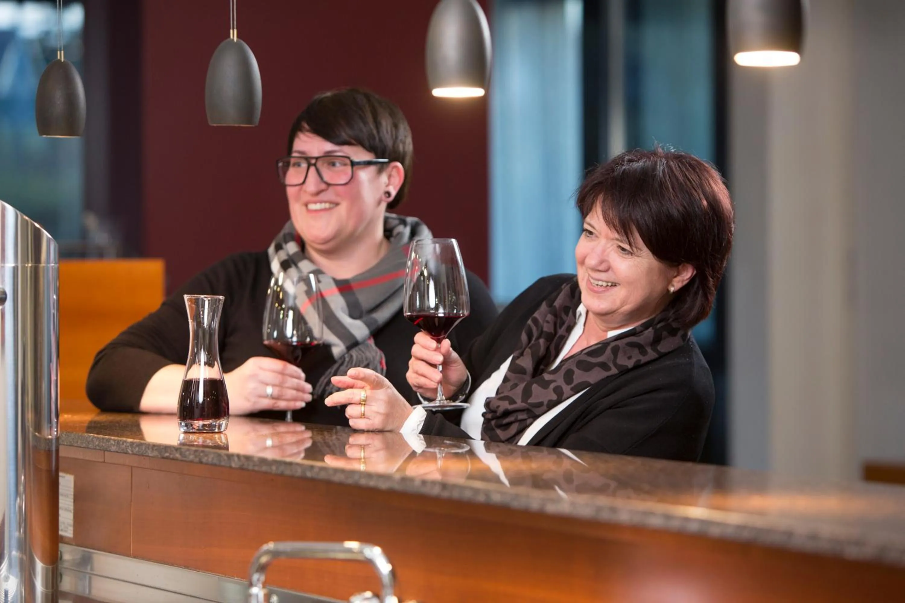 Lounge or bar in Stadthotel Crailsheim