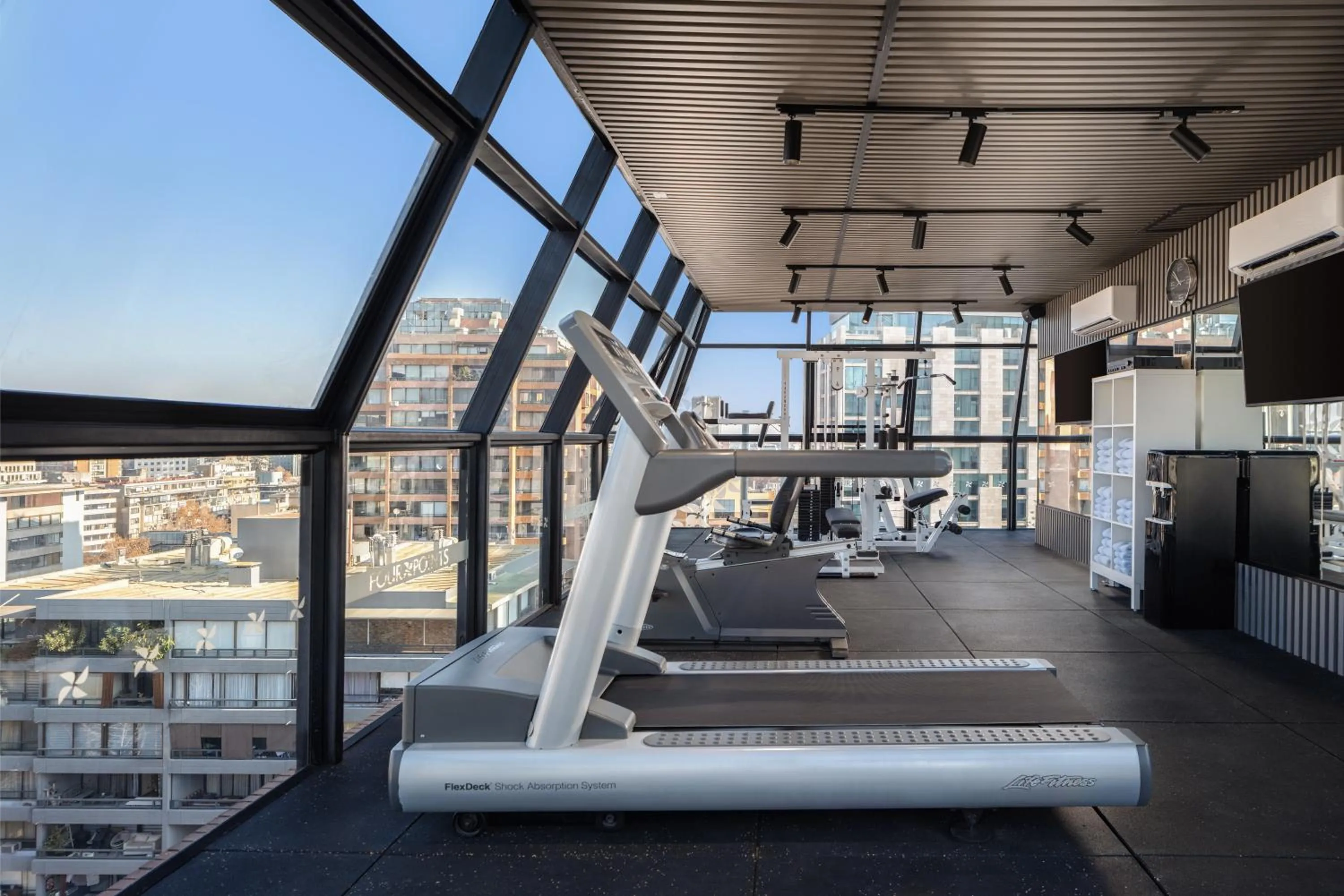 Fitness centre/facilities in Four Points by Sheraton Santiago