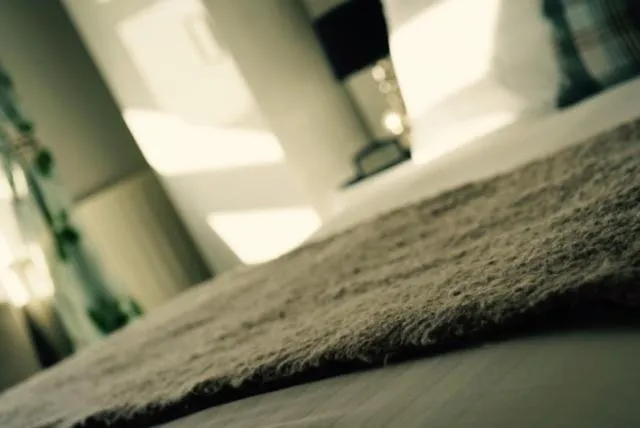 Bed in The Moorhead Bed & Breakfast