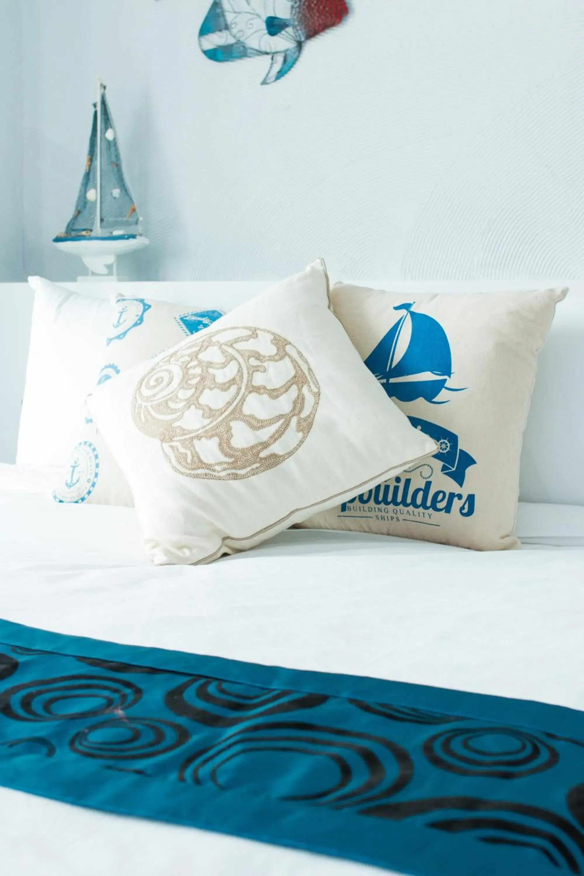 Bed in Jin Pin Hotel Bed in Jin Pin Hotel