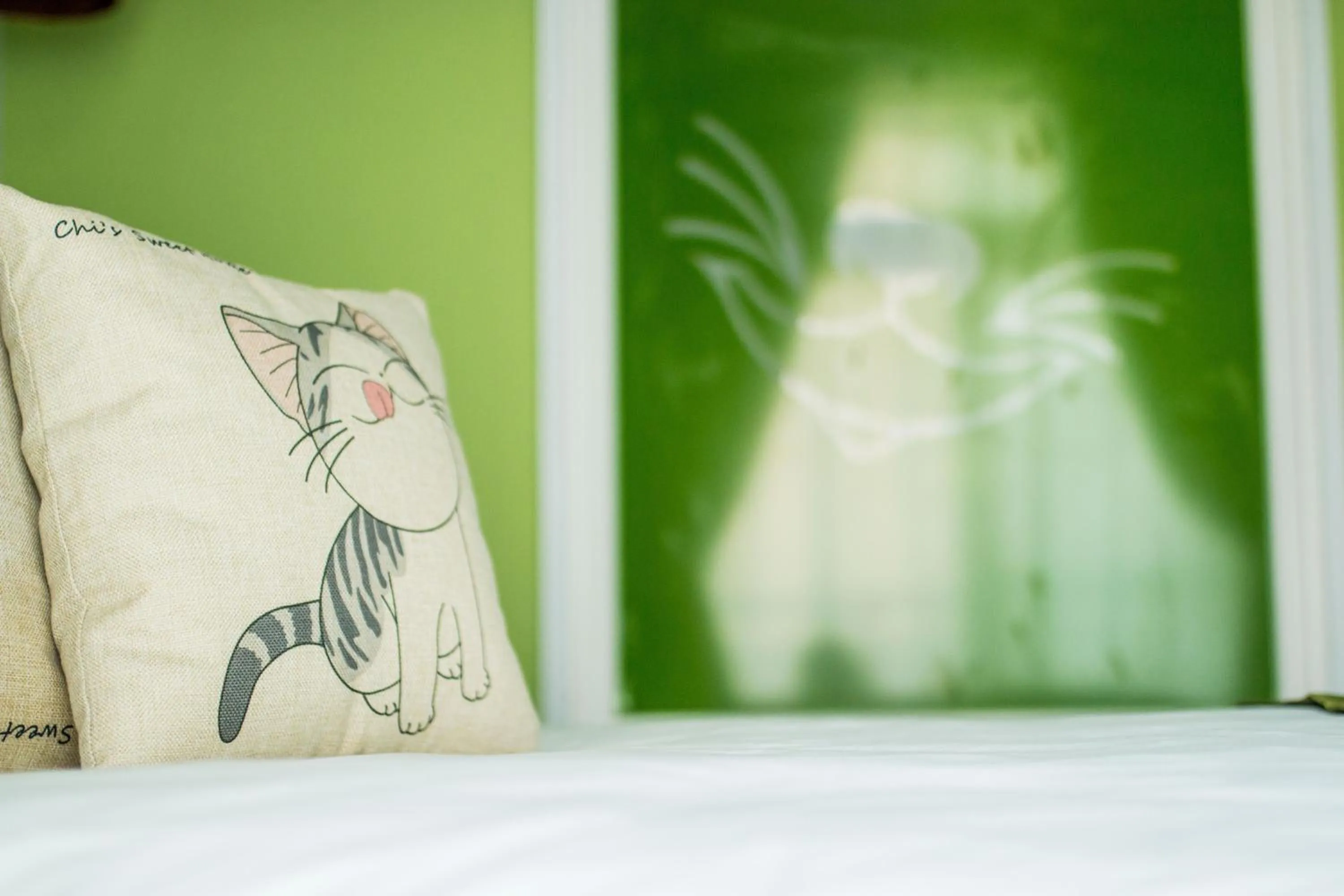 Bed in Jin Pin Hotel