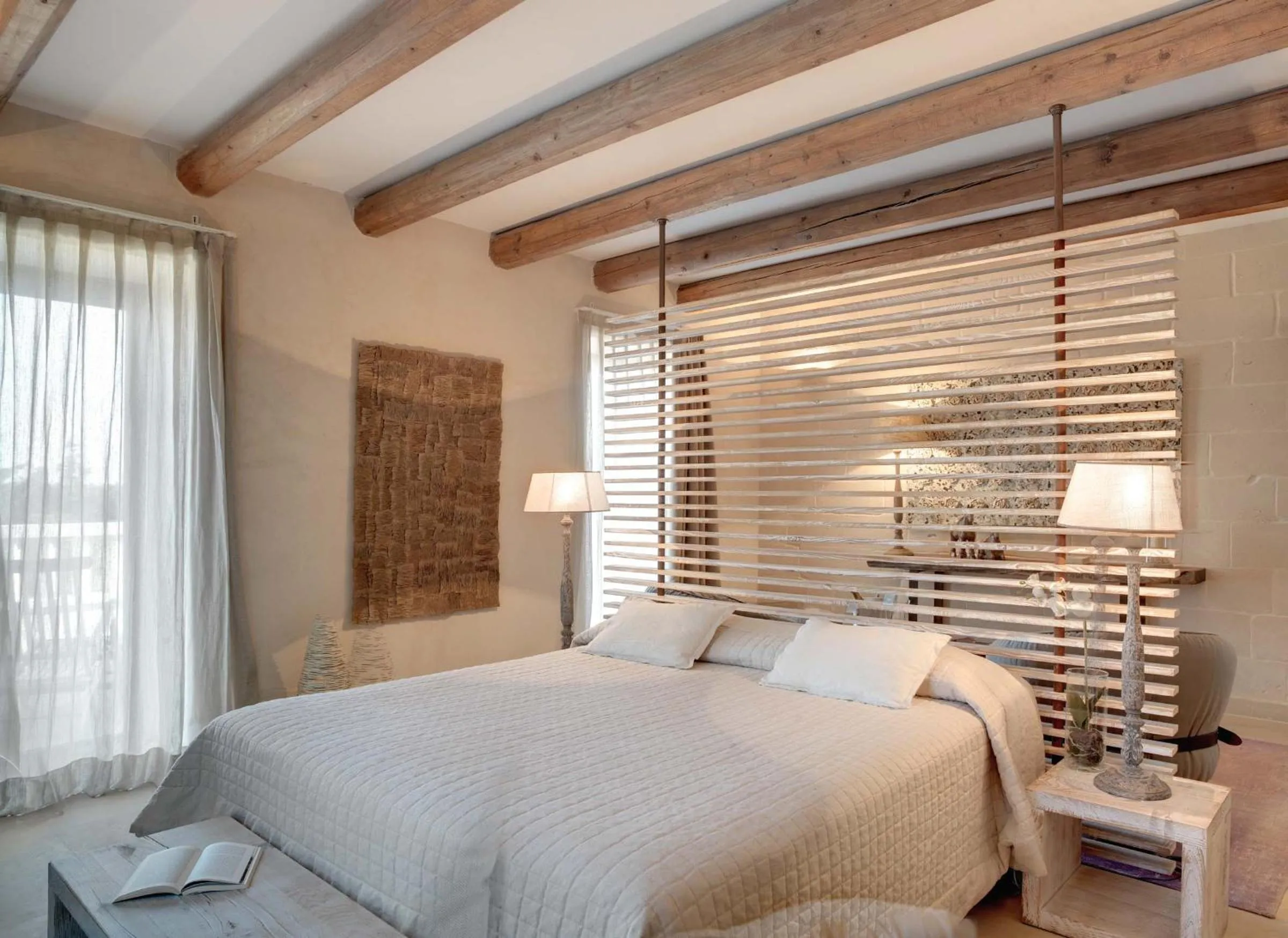 Bedroom, Bed in Le Scuderie - Castello Monaci