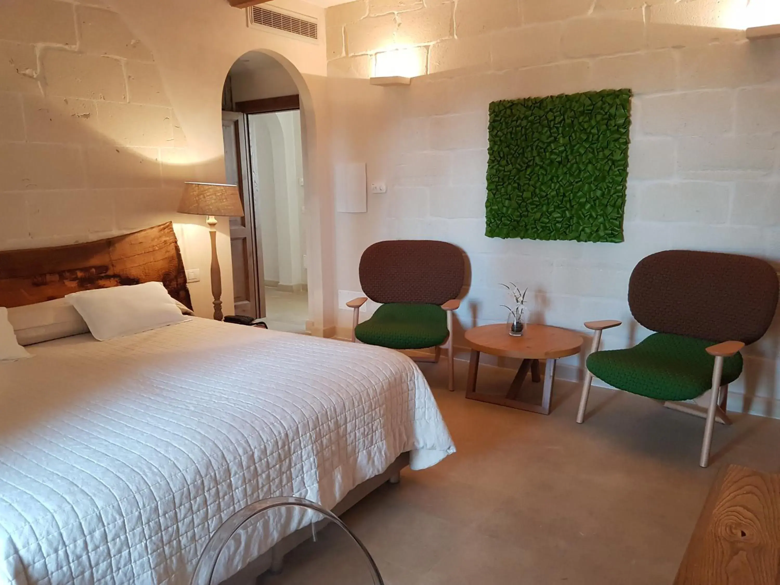Deluxe Double Room with Balcony in Le Scuderie - Castello Monaci Deluxe Double Room with Balcony in Le Scuderie - Castello Monaci