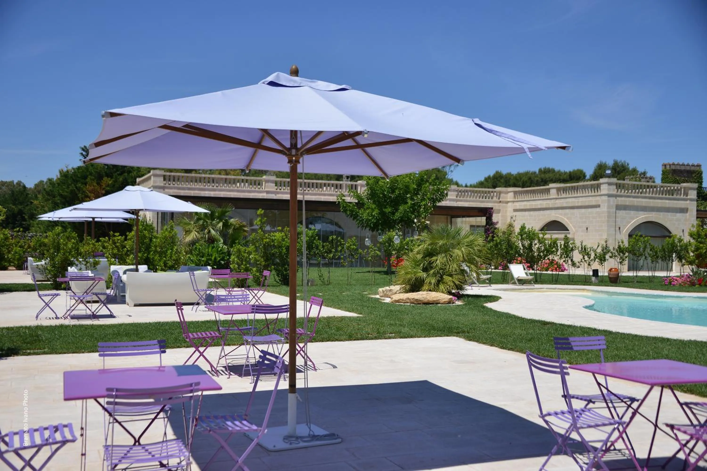 Swimming pool in Le Scuderie - Castello Monaci