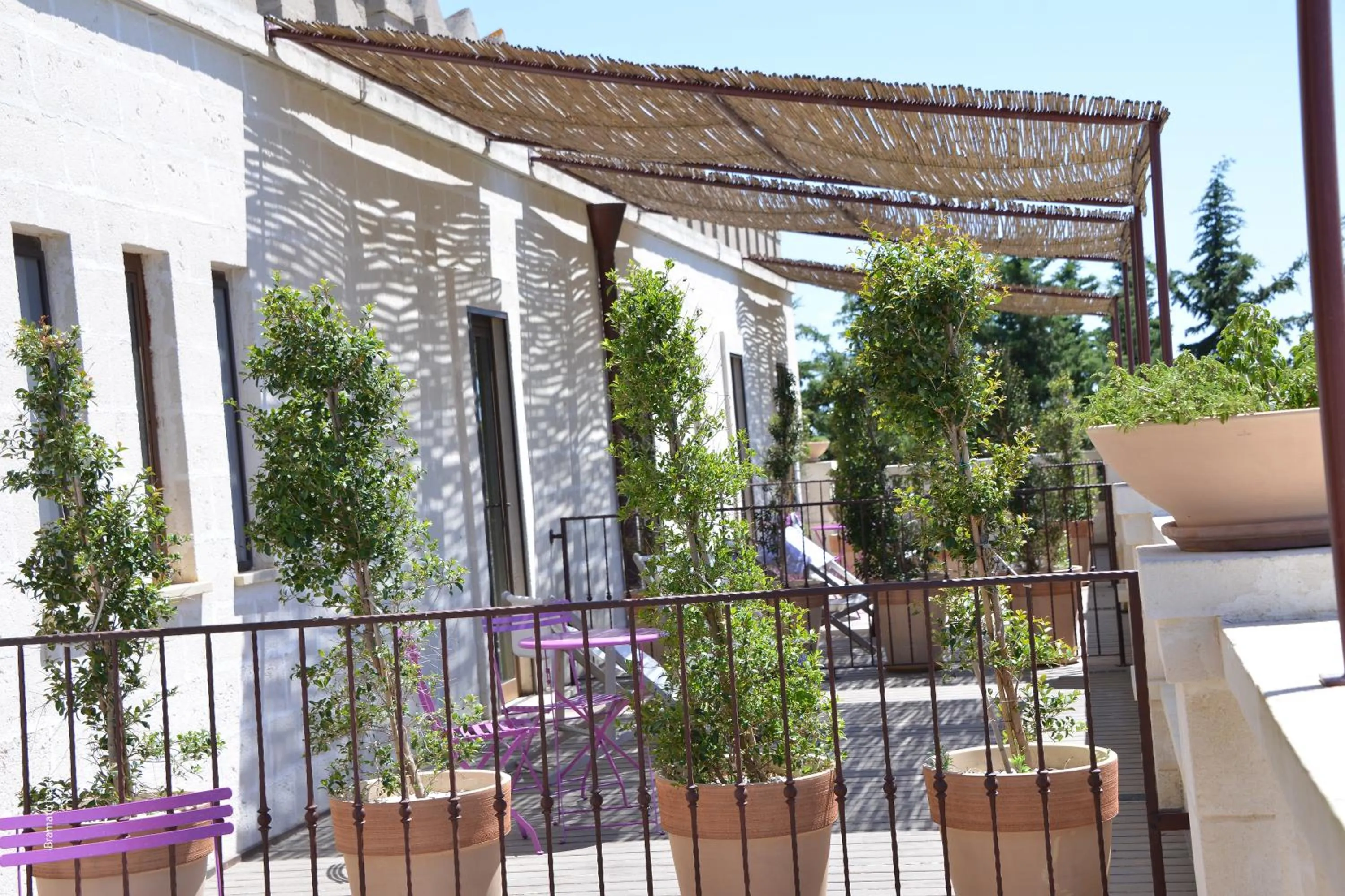 Balcony/Terrace in Le Scuderie - Castello Monaci