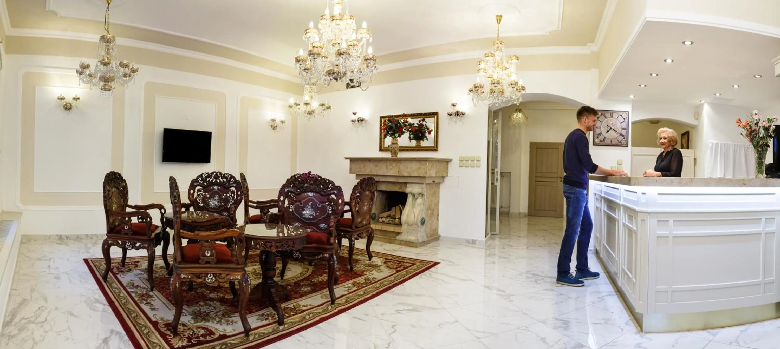 Lobby or reception in LD Morava