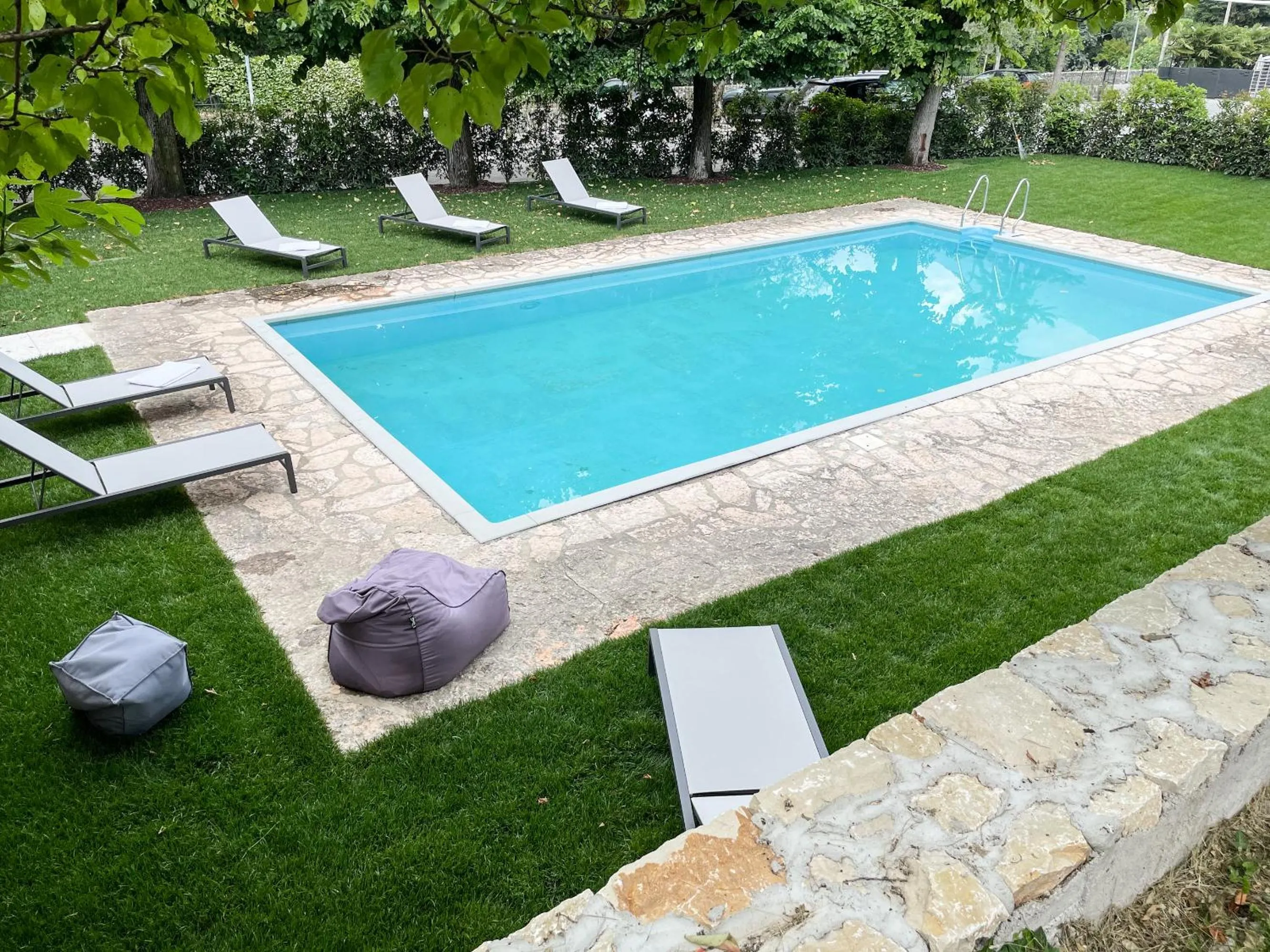 Swimming pool in Hotel Stella Alpina