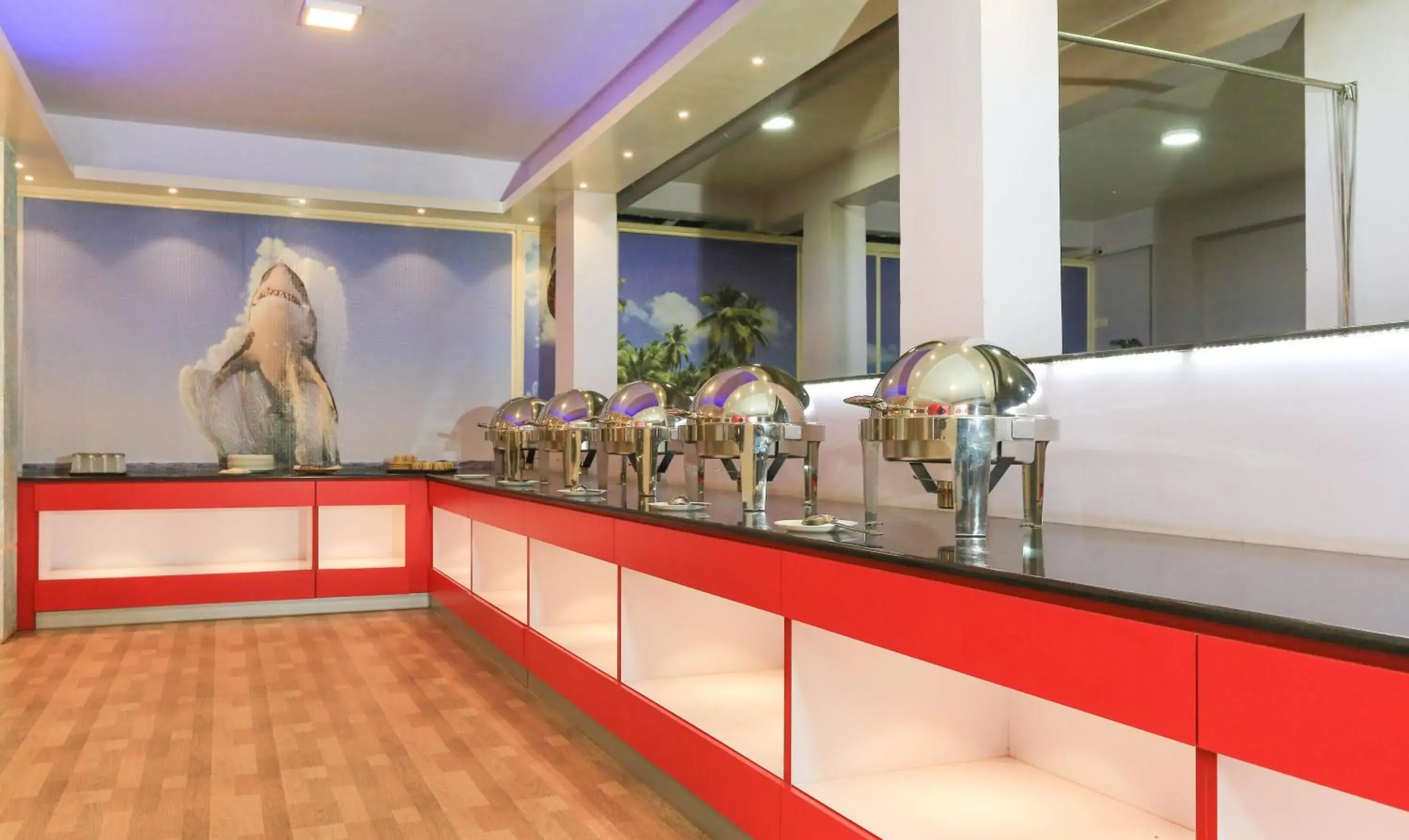 Buffet breakfast in Treebo Light House, 900 Mtrs From Botanical Garden Buffet breakfast in Treebo Light House, 900 Mtrs From Botanical Garden