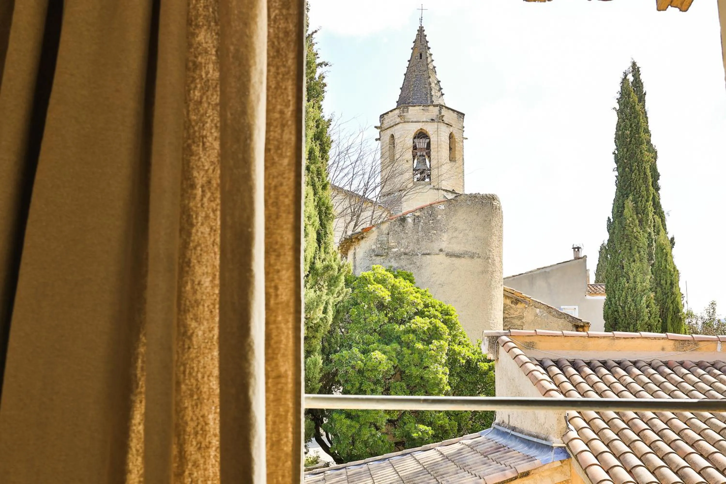 View (from property/room) in Le Jardin de Mazan
